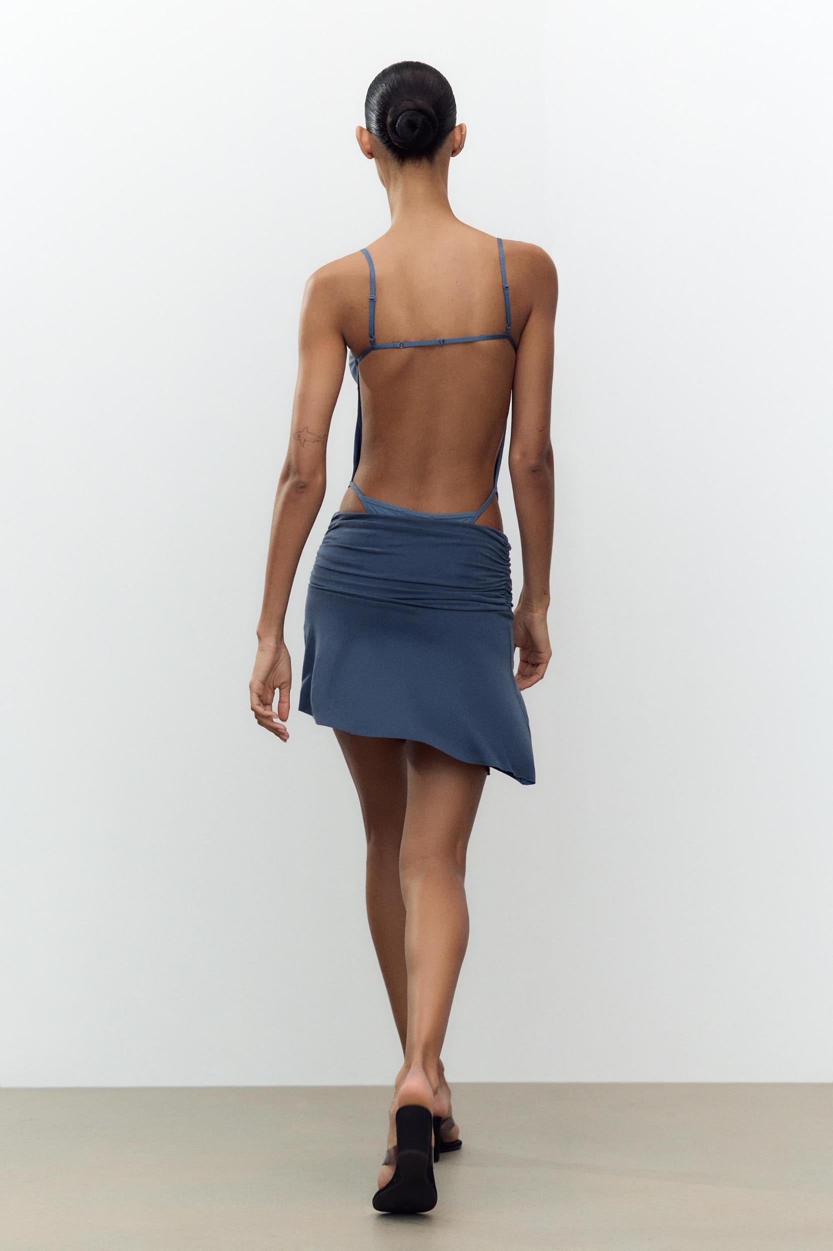 OPEN BACK POLYAMIDE BODYSUIT Product Image