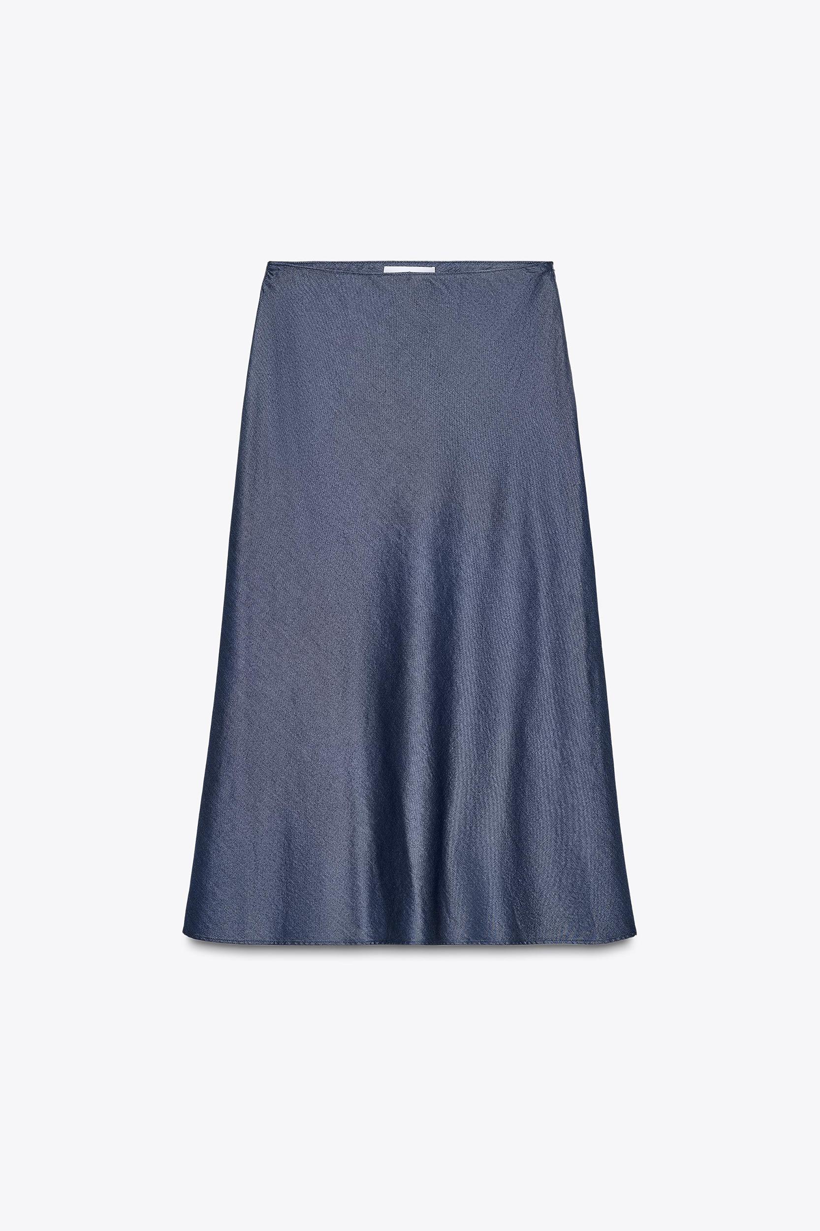 FLOWY MIDI SKIRT Product Image