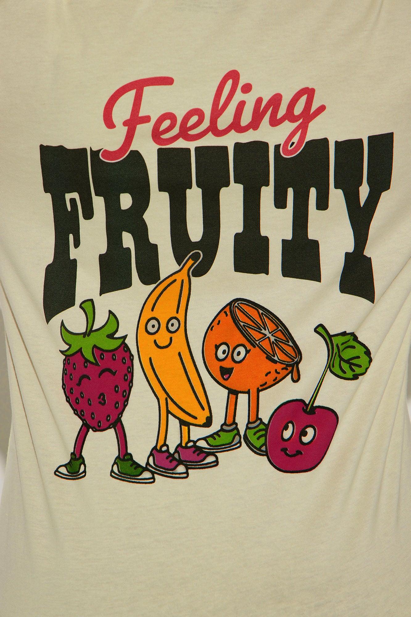 Feeling Fruity Graphic Tee - Off White Product Image
