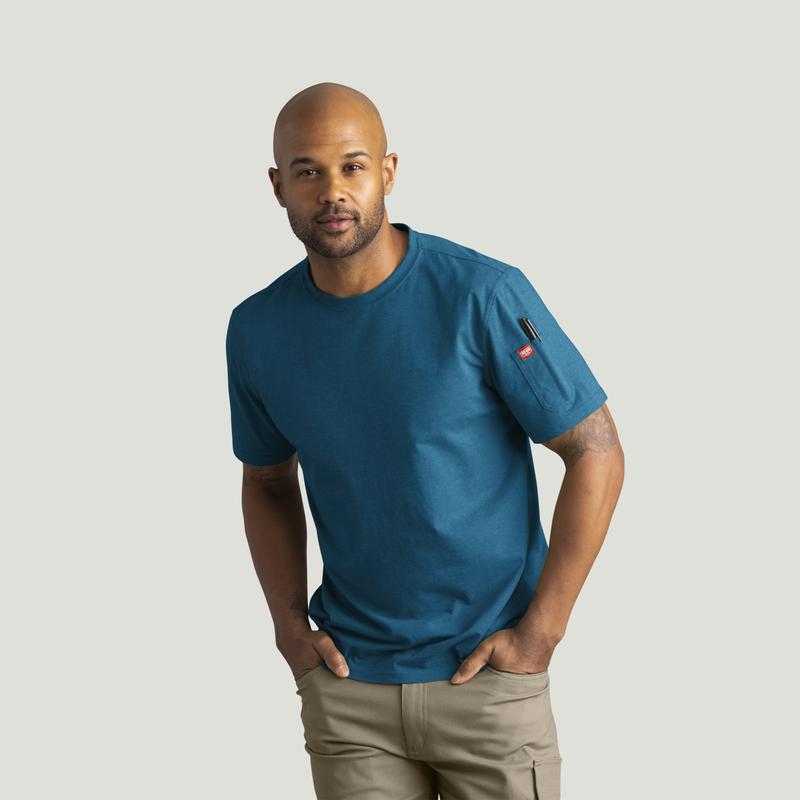 Red Kap Men's Short Sleeve Midweight Slim Fit Performance Tee Product Image