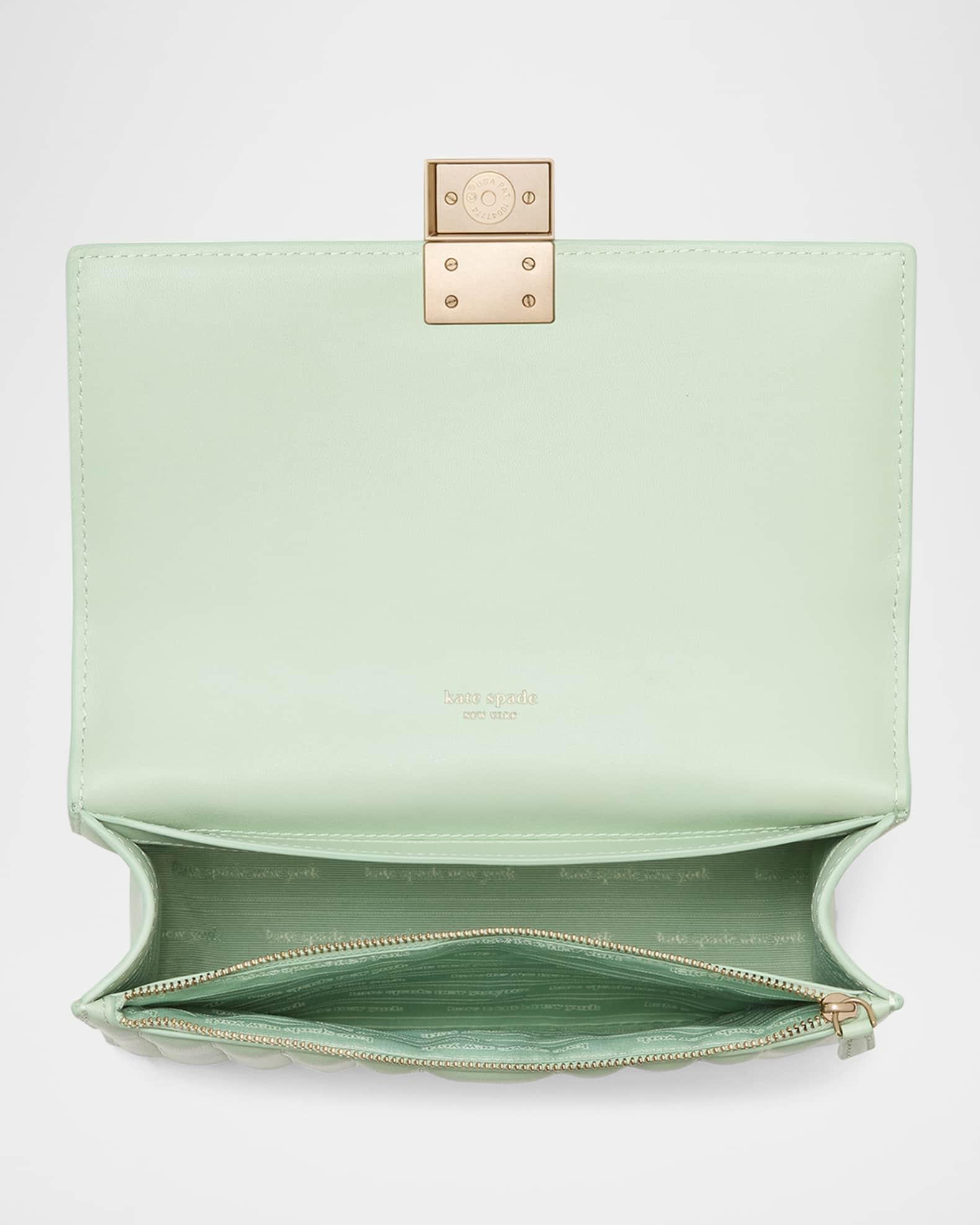 deco quilted leather shoulder bag Product Image