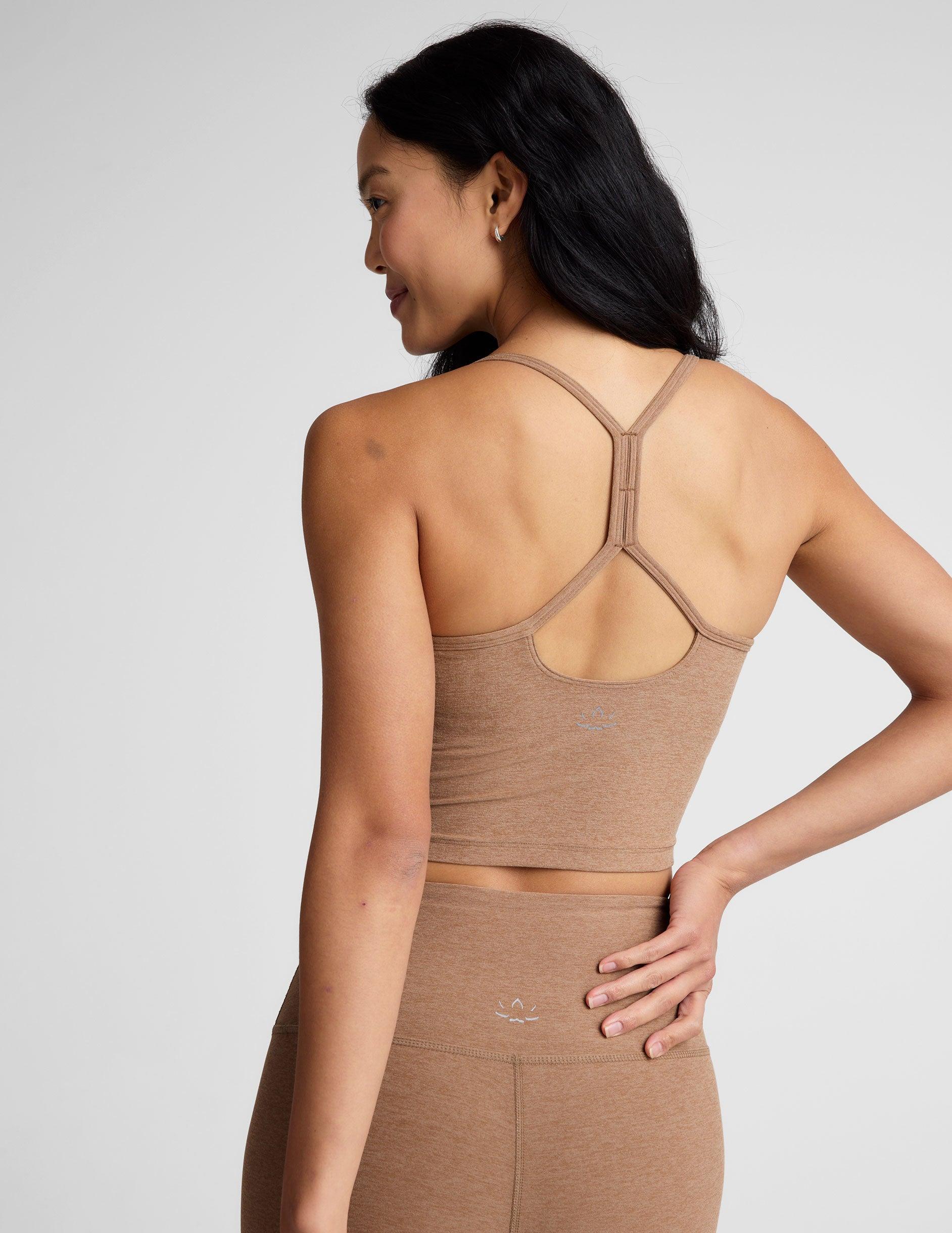 Spacedye Slim Racerback Cropped Tank Product Image