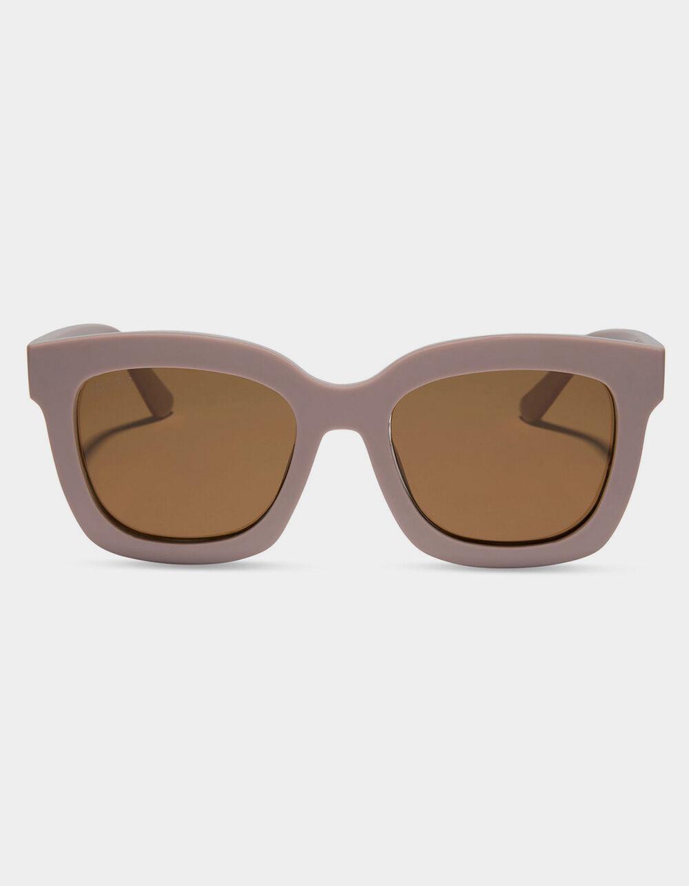 DIFF EYEWEAR x Krista Horton Kamp Polarized Sunglasses - TAUPE Product Image