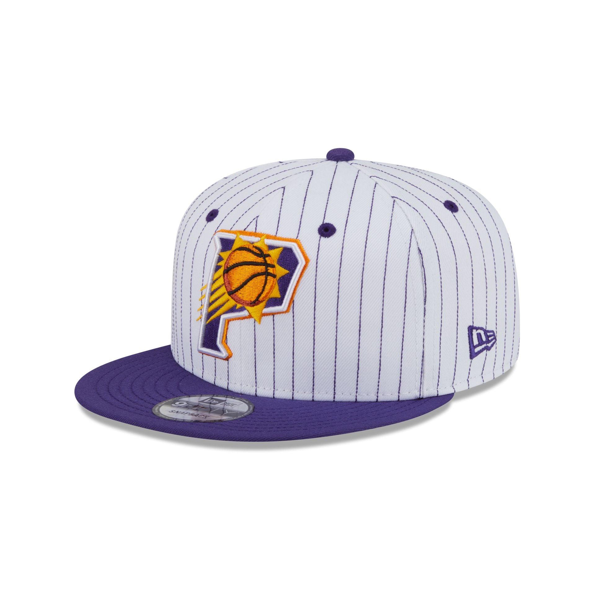 Phoenix Suns Deceptor Pinstripe 9FIFTY Snapback Hat Male Product Image