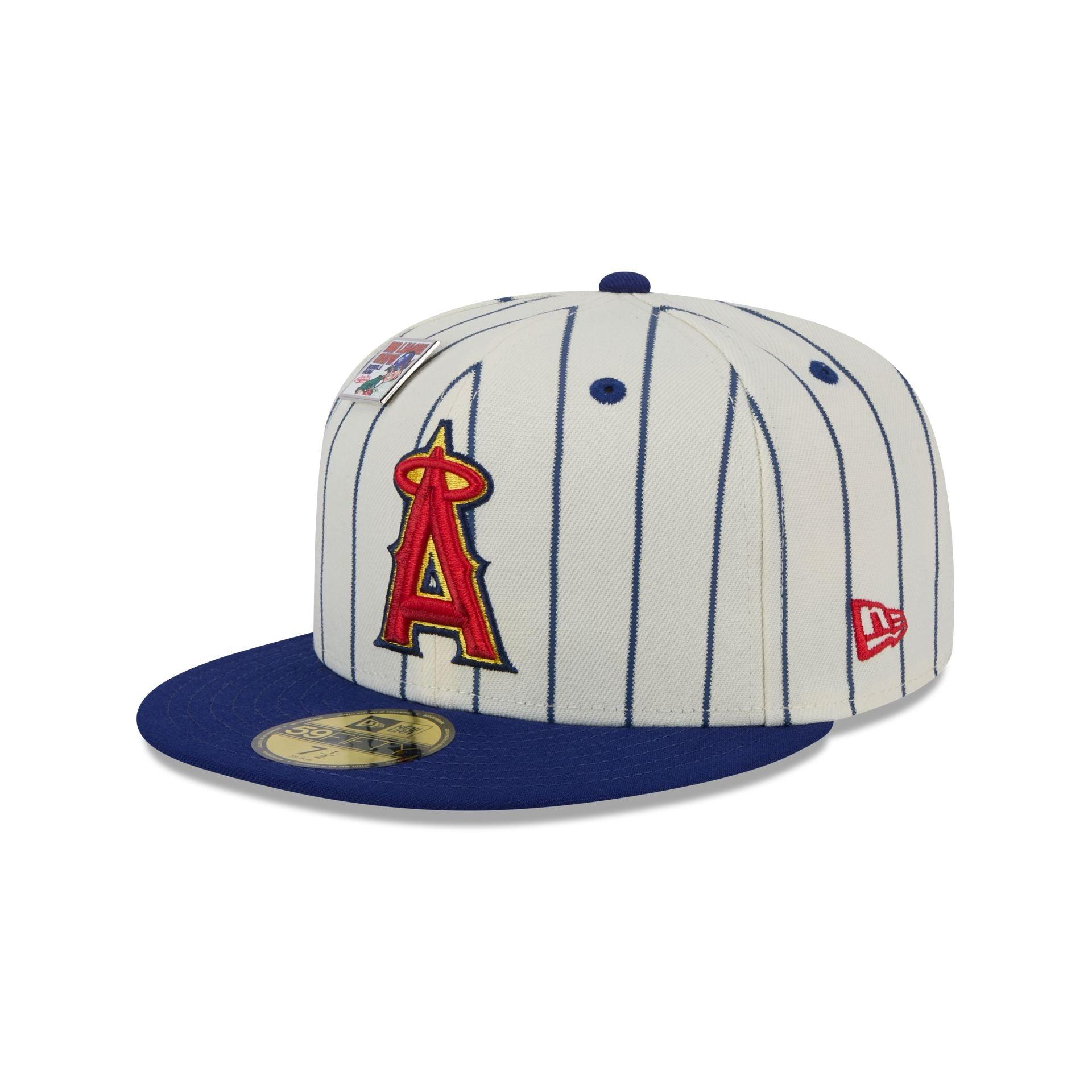 Big League Chew X Los Angeles Angels Pinstripe 59FIFTY Fitted Hat Male Product Image