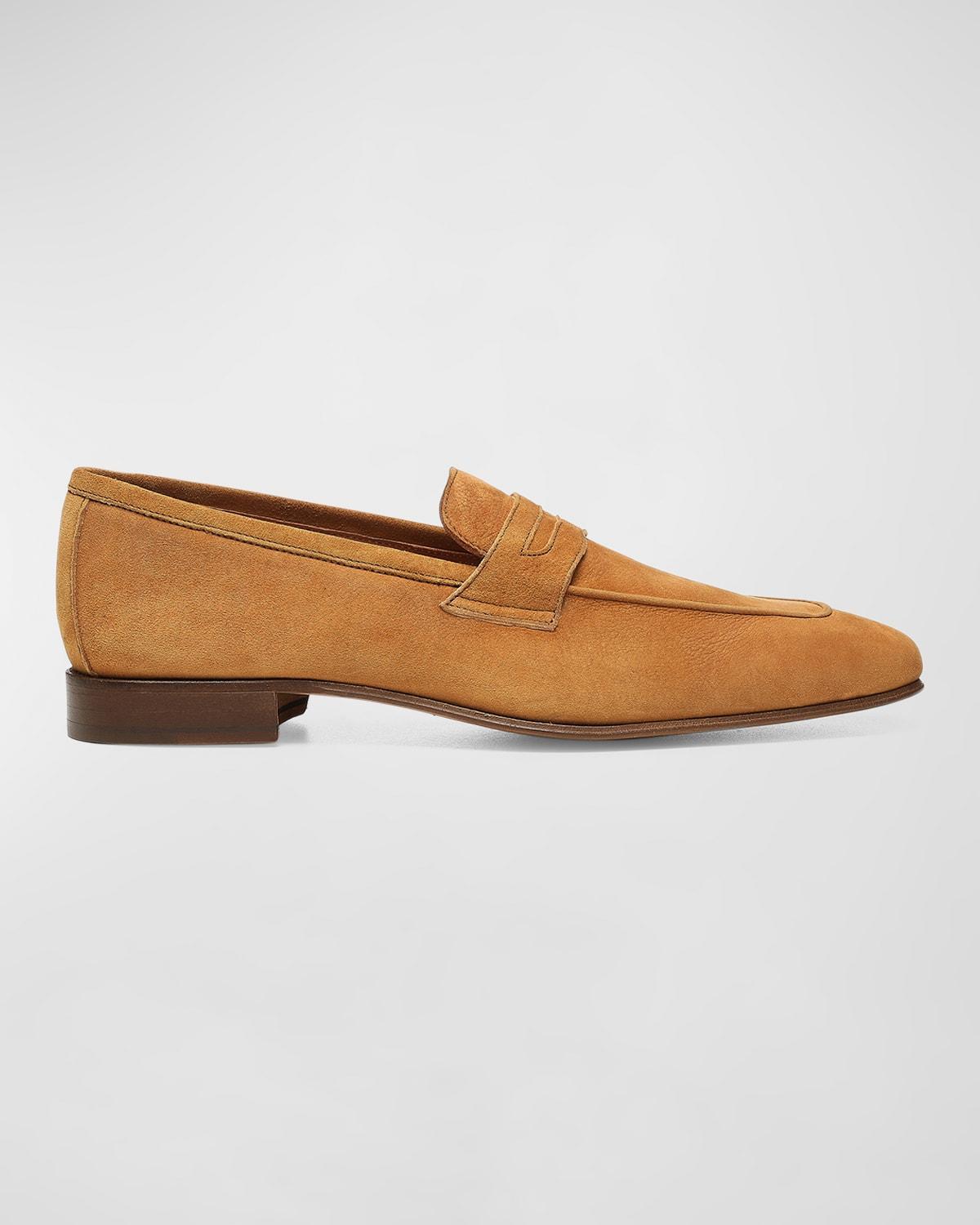 Men's Jayce Suede Penny Loafers Product Image