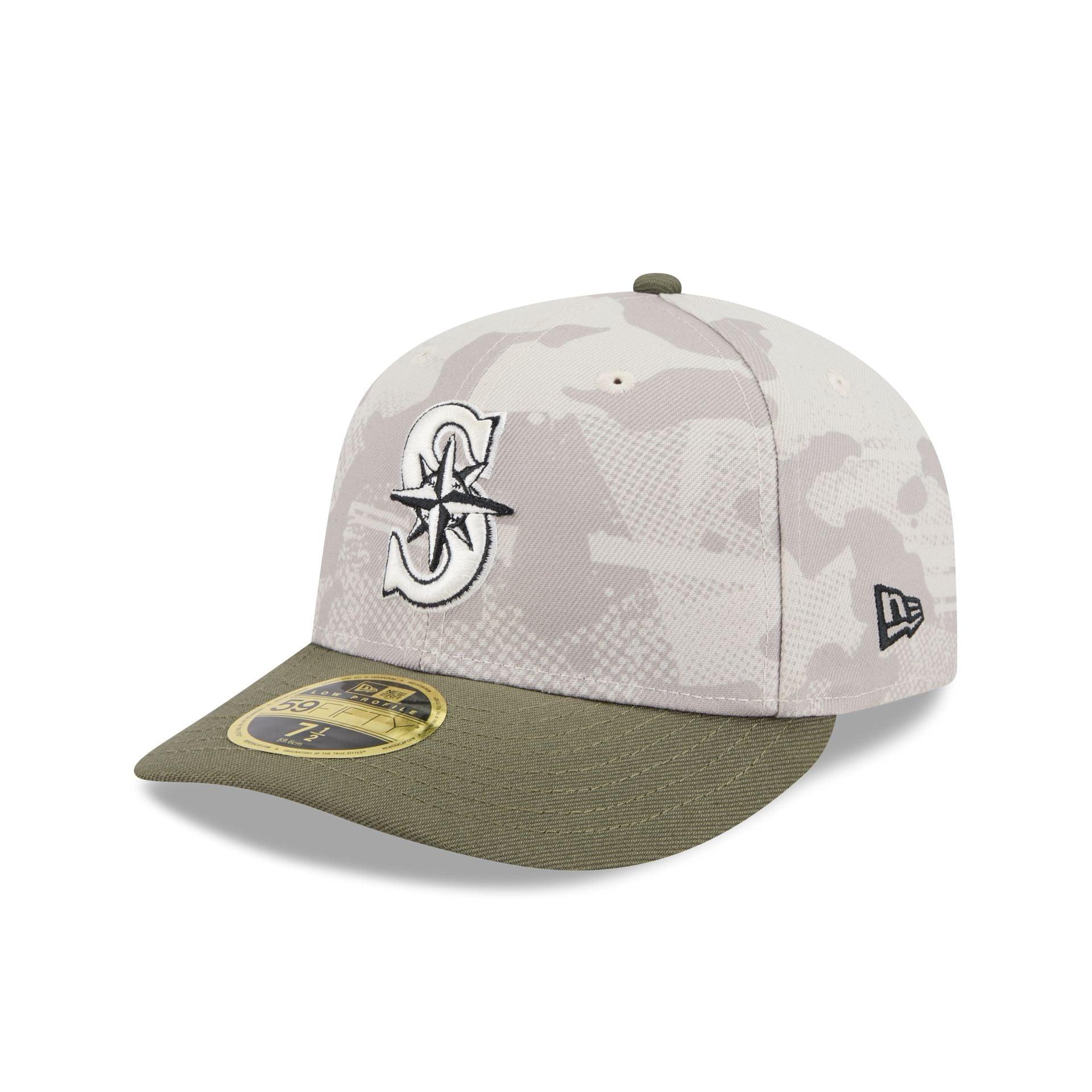 Seattle Mariners Armed Forces Day 2025 Low Profile 59FIFTY Fitted Hat Male Product Image