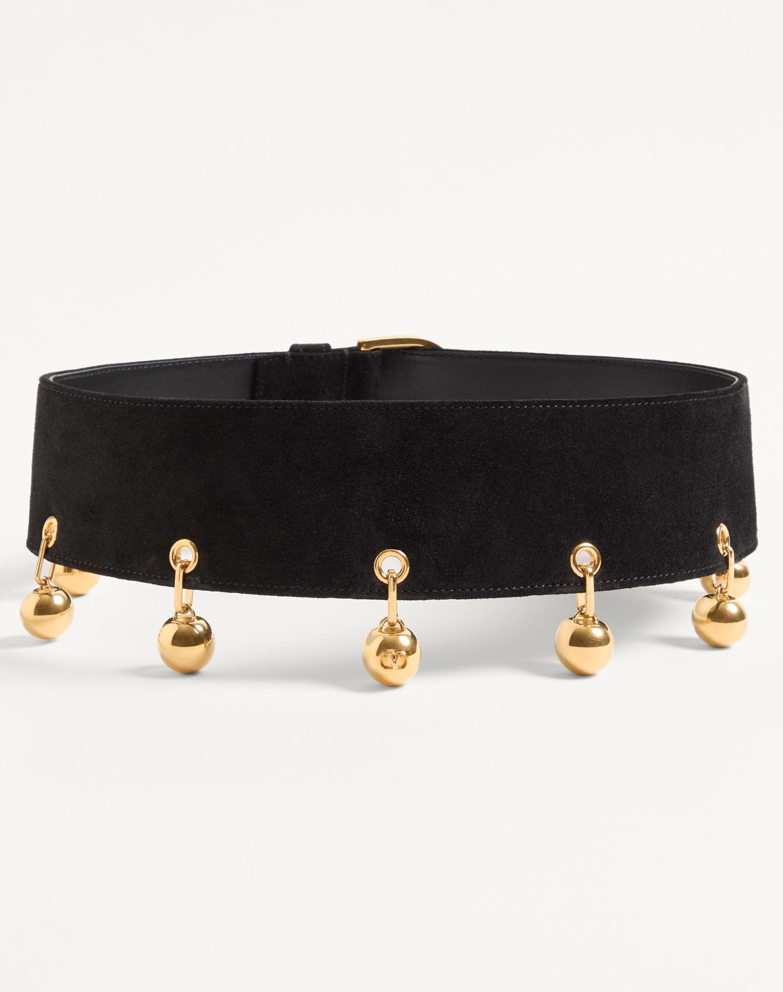 Vlogo Signature Suede Belt 65 Mm Product Image