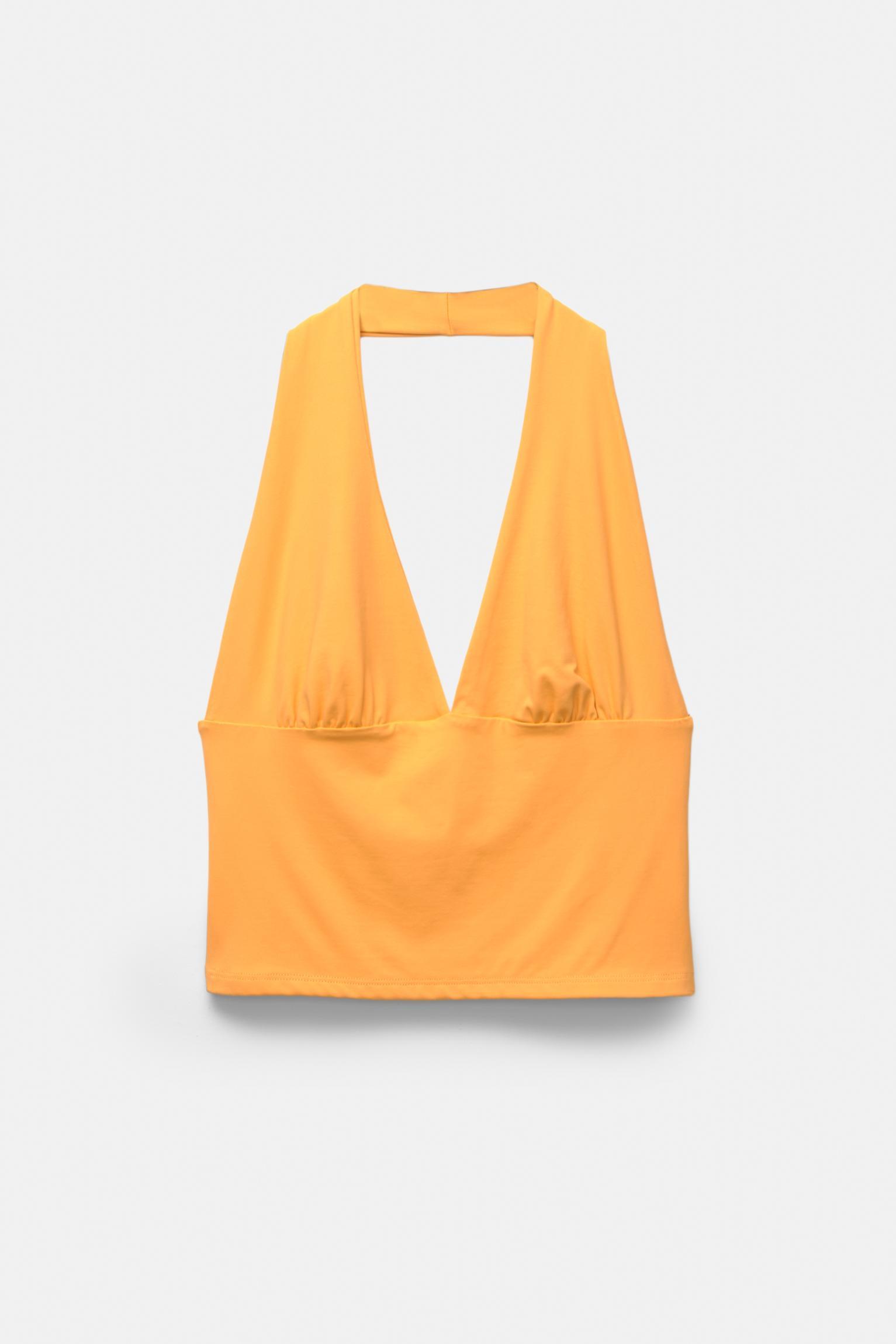 Open-back halter top Product Image
