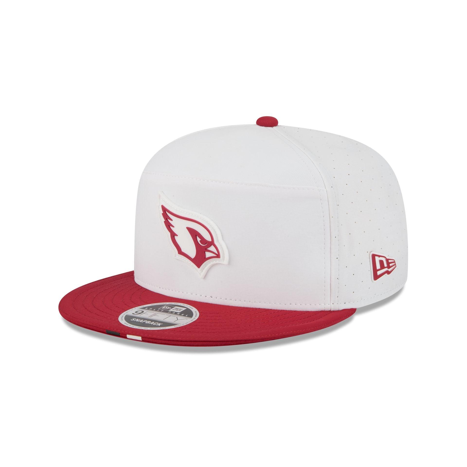 Arizona Cardinals 2025 Training Split Panel 9FIFTY Snapback Hat Male Product Image