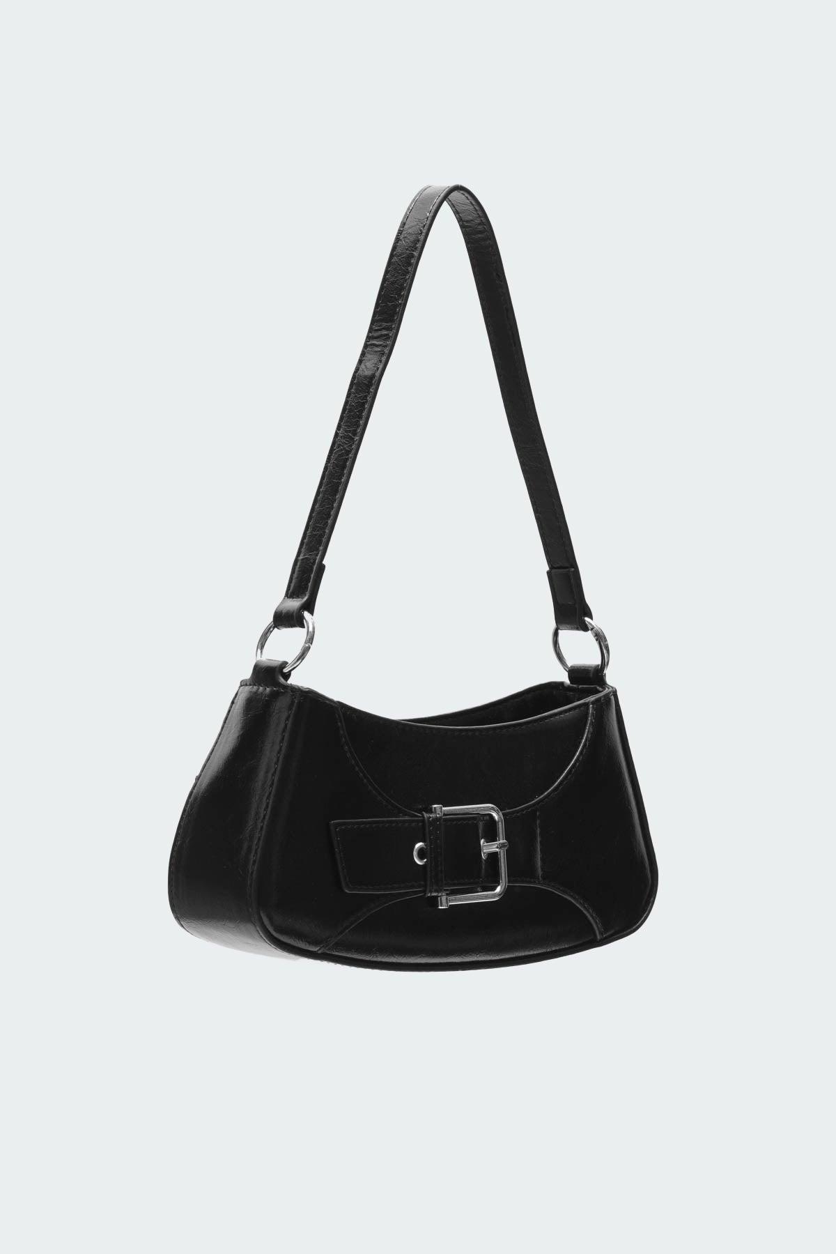 Buckle Up Faux Leather Bag Product Image