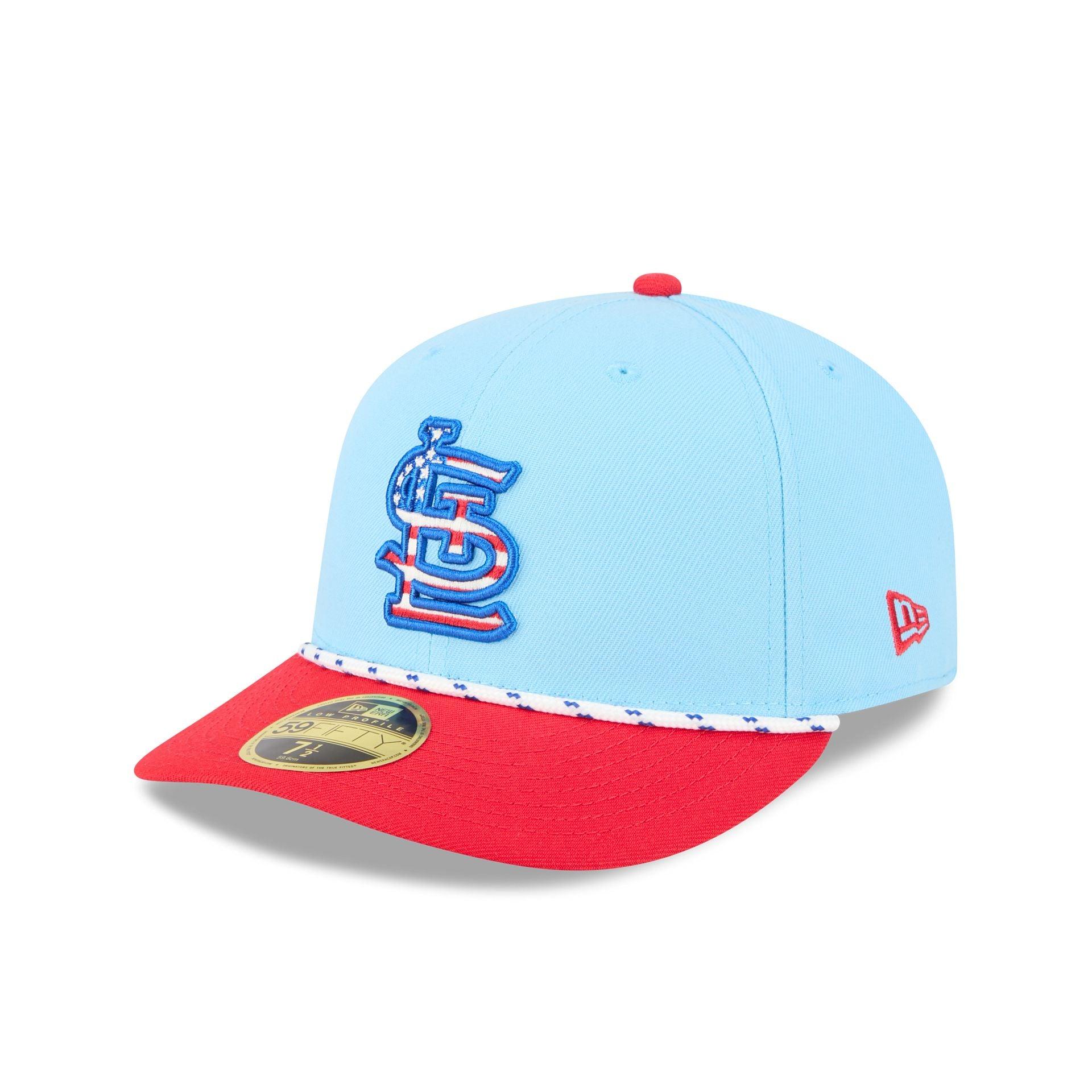 St. Louis Cardinals Independence Day 2025 Low Profile 59FIFTY Fitted Hat Male Product Image