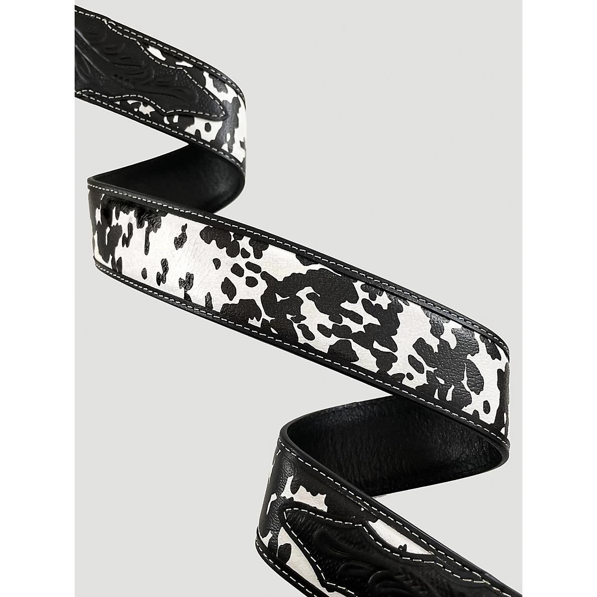 Women's Cow Print Belt Product Image