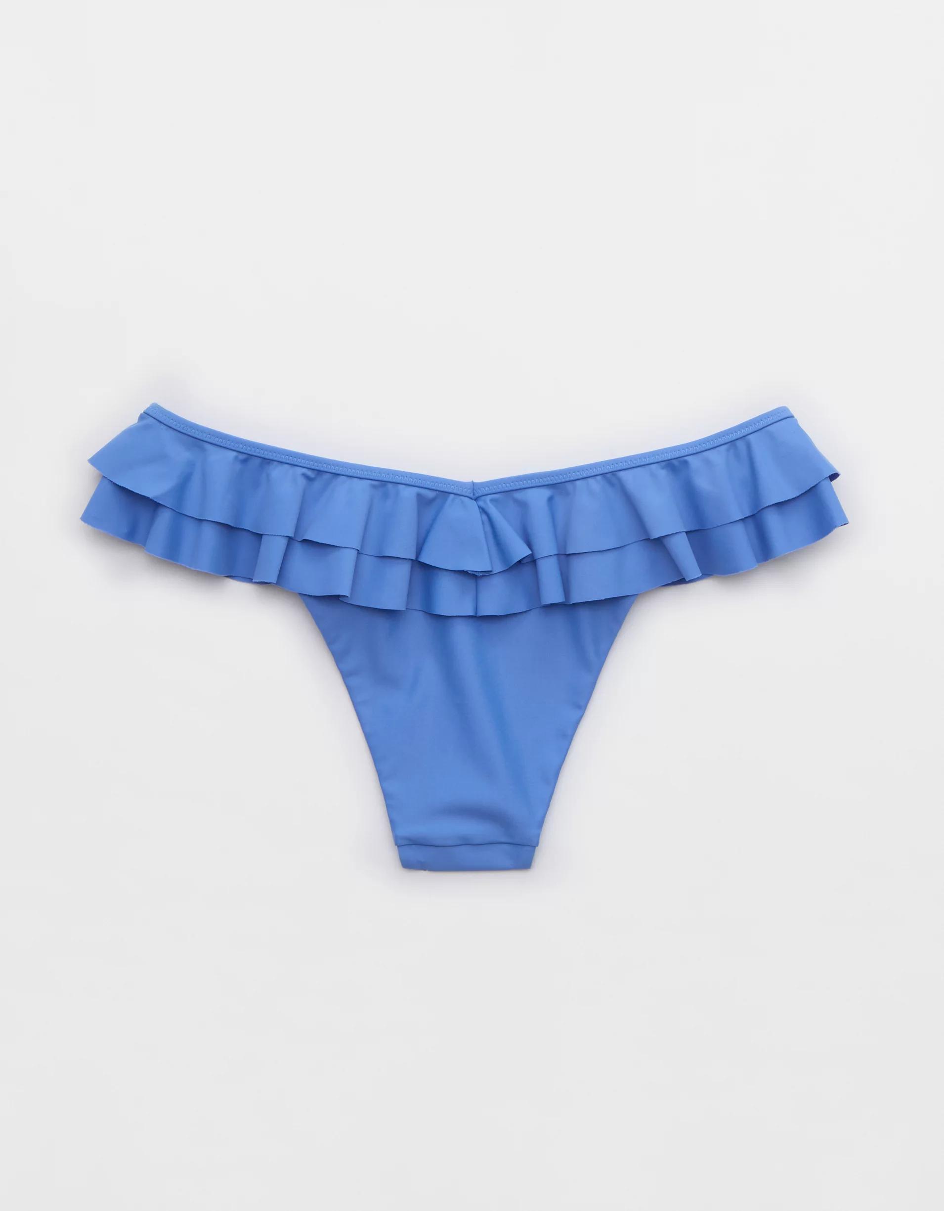 Aerie Ruffle Cheeky Bikini Bottom Product Image