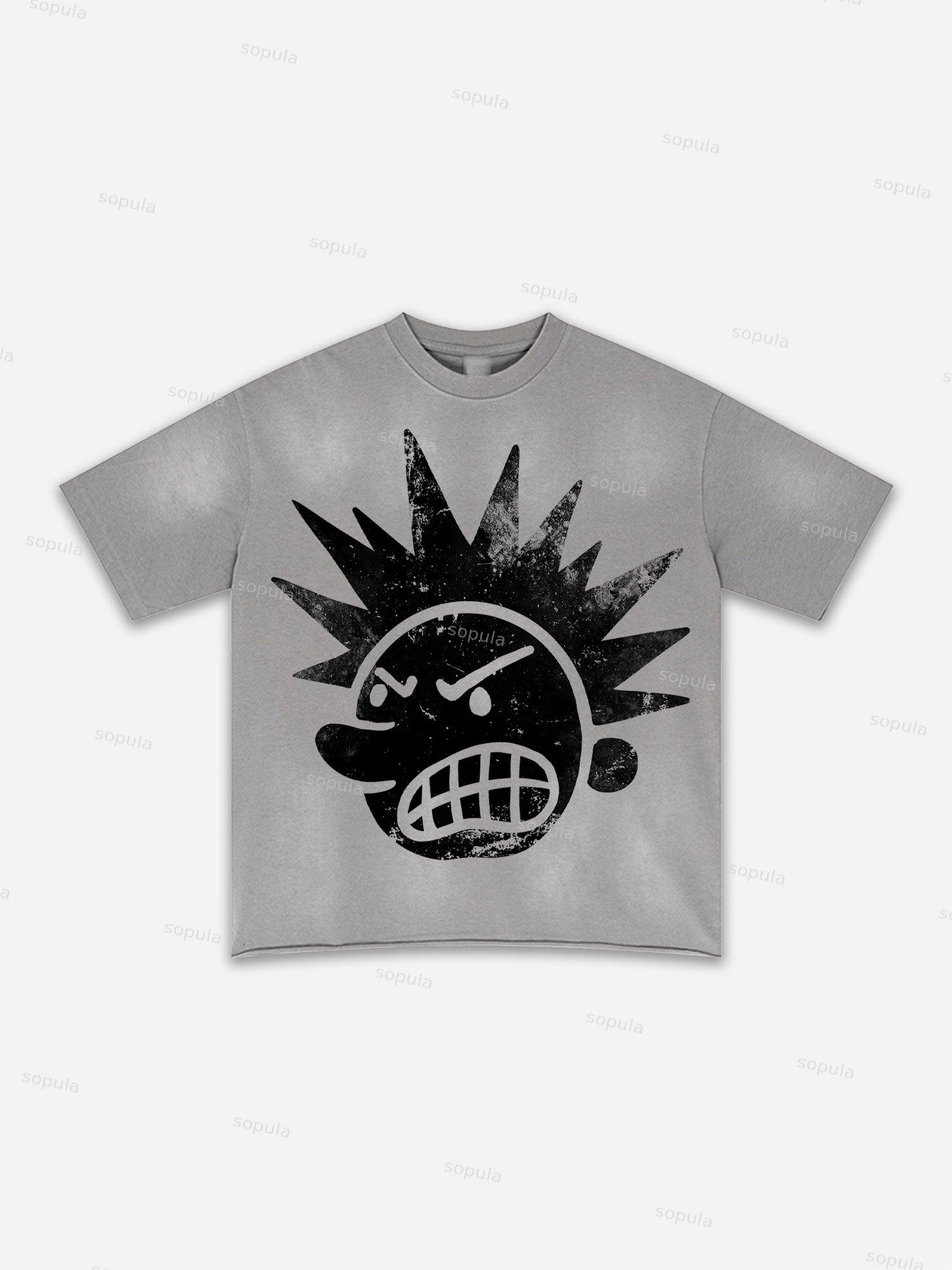 Child Of God Print Washed T-shirt Product Image