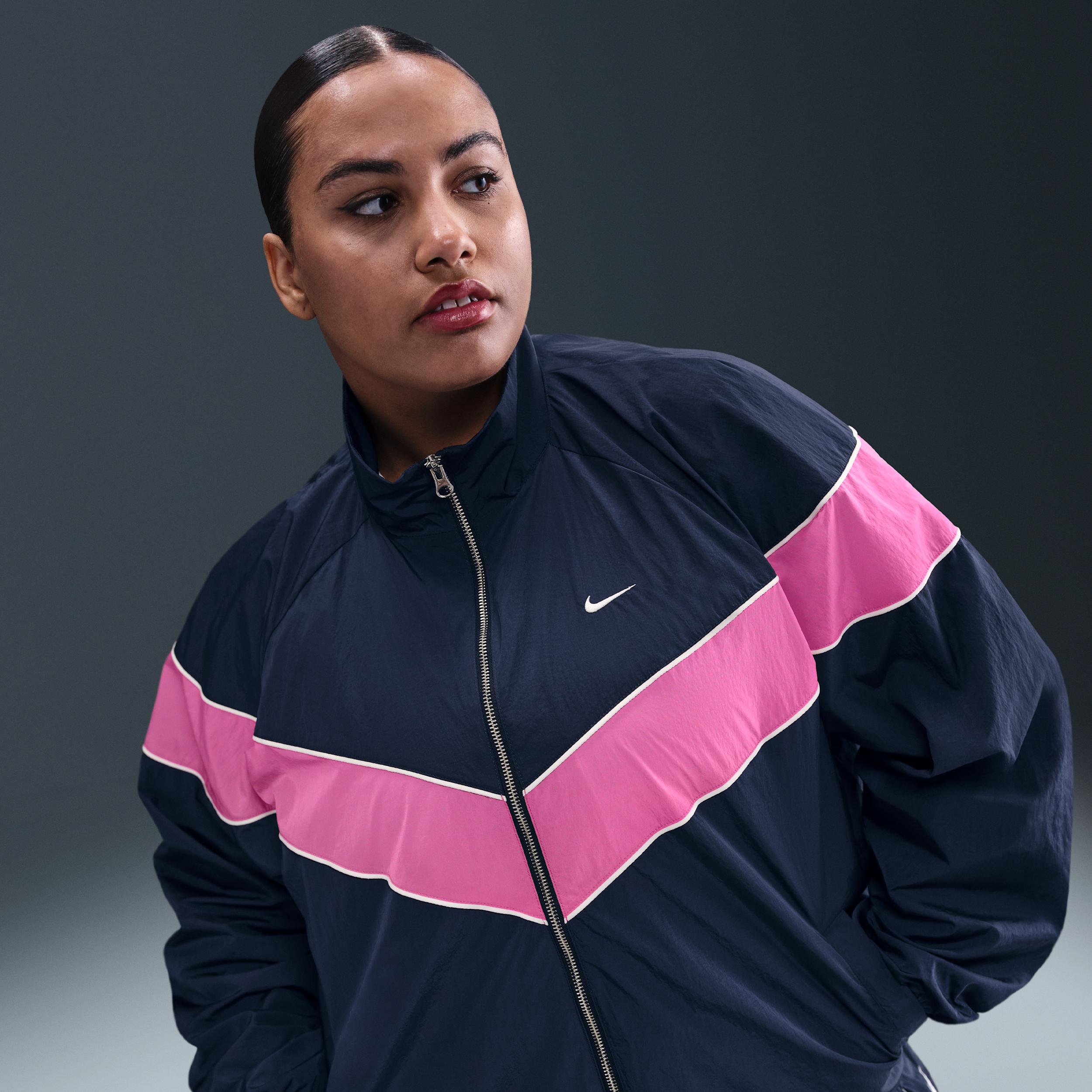 Nike Women's Windrunner Loose UV Woven Full-Zip Jacket (Plus Size) Product Image