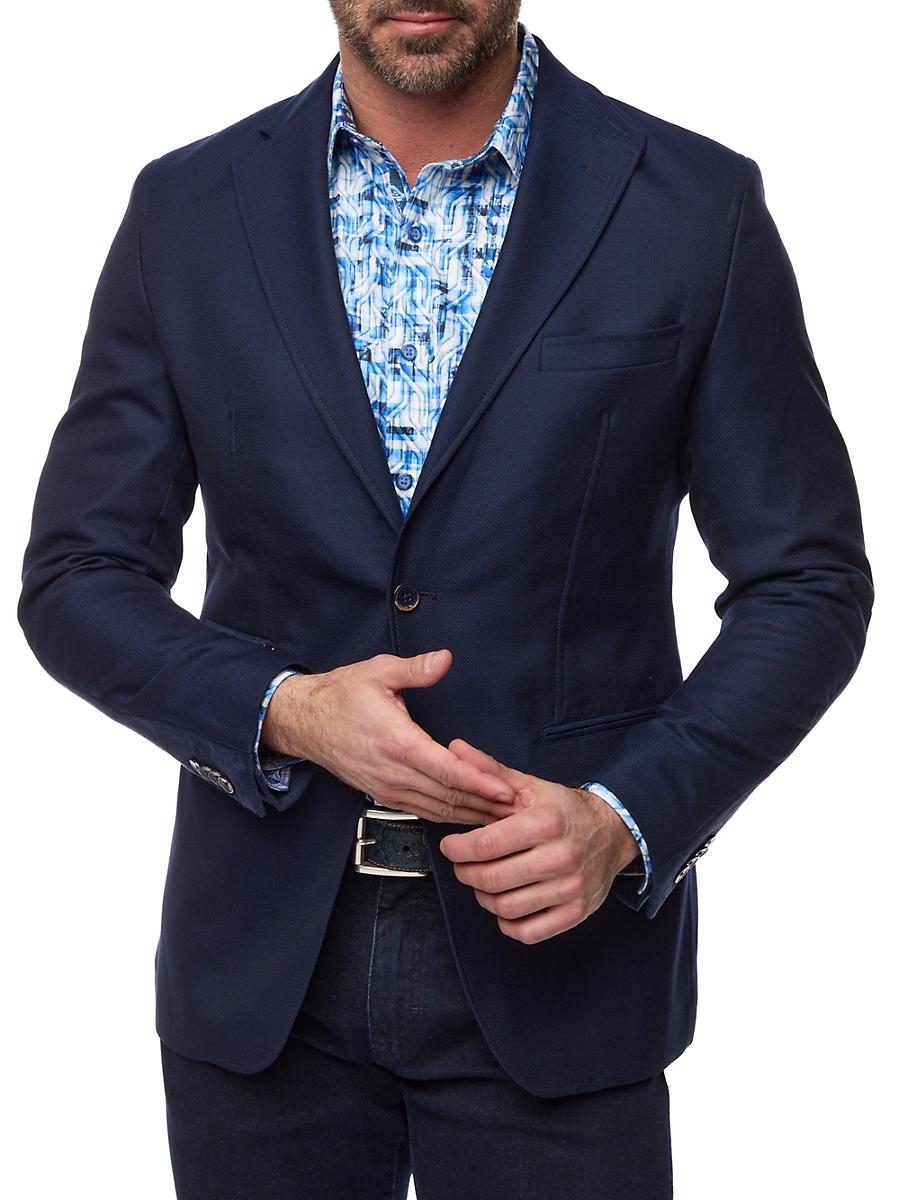 Mens Jetset Wool-Blend Single-Breasted Blazer Product Image