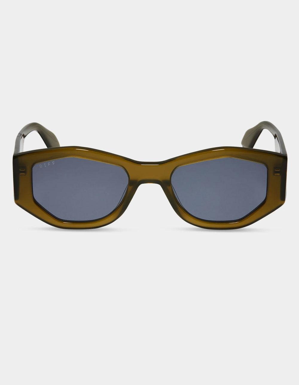 DIFF EYEWEAR Zoe Sunglasses - OLIVE Product Image