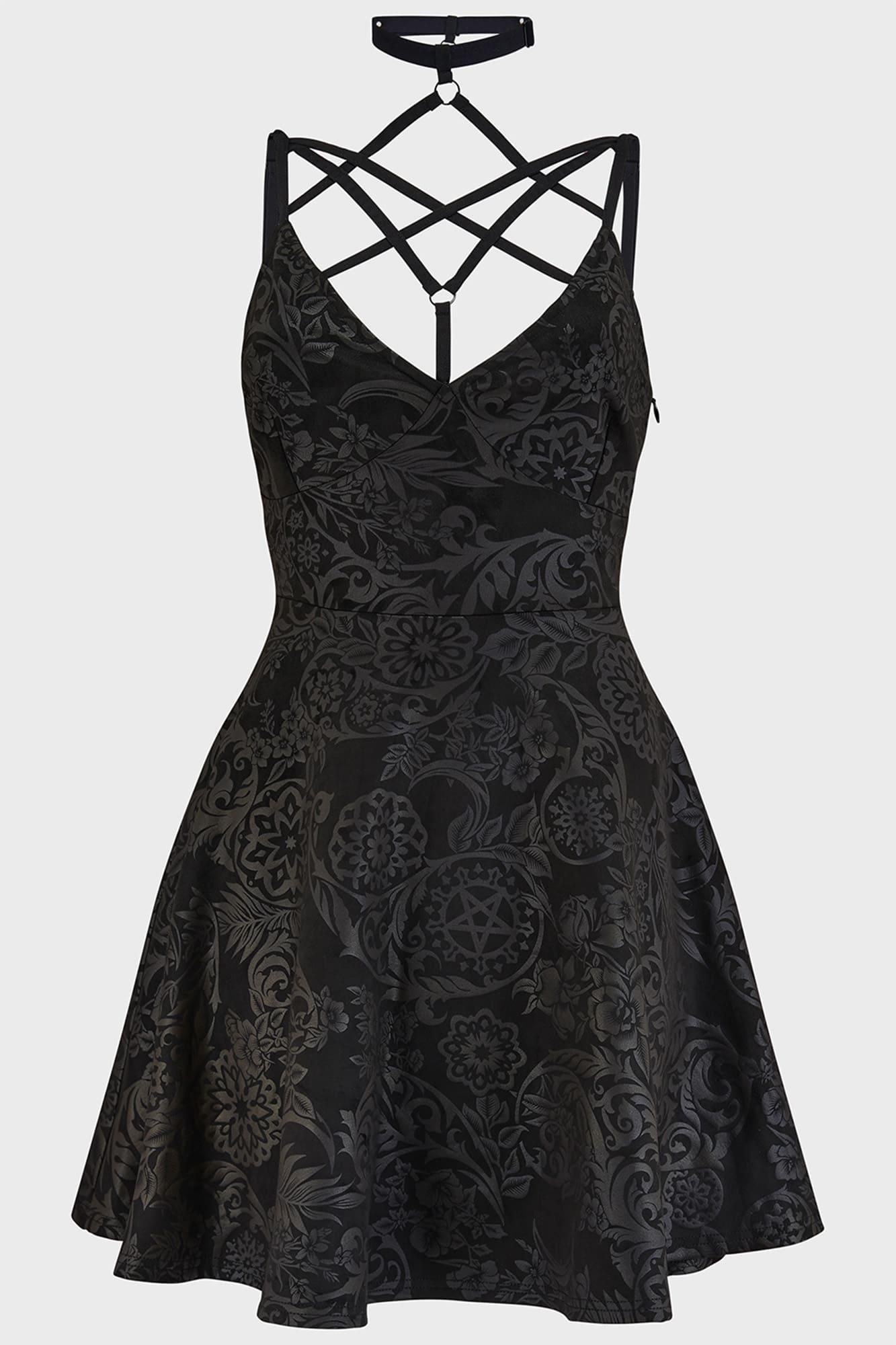 Magica Skater Dress [BLACK LILY] Female Product Image