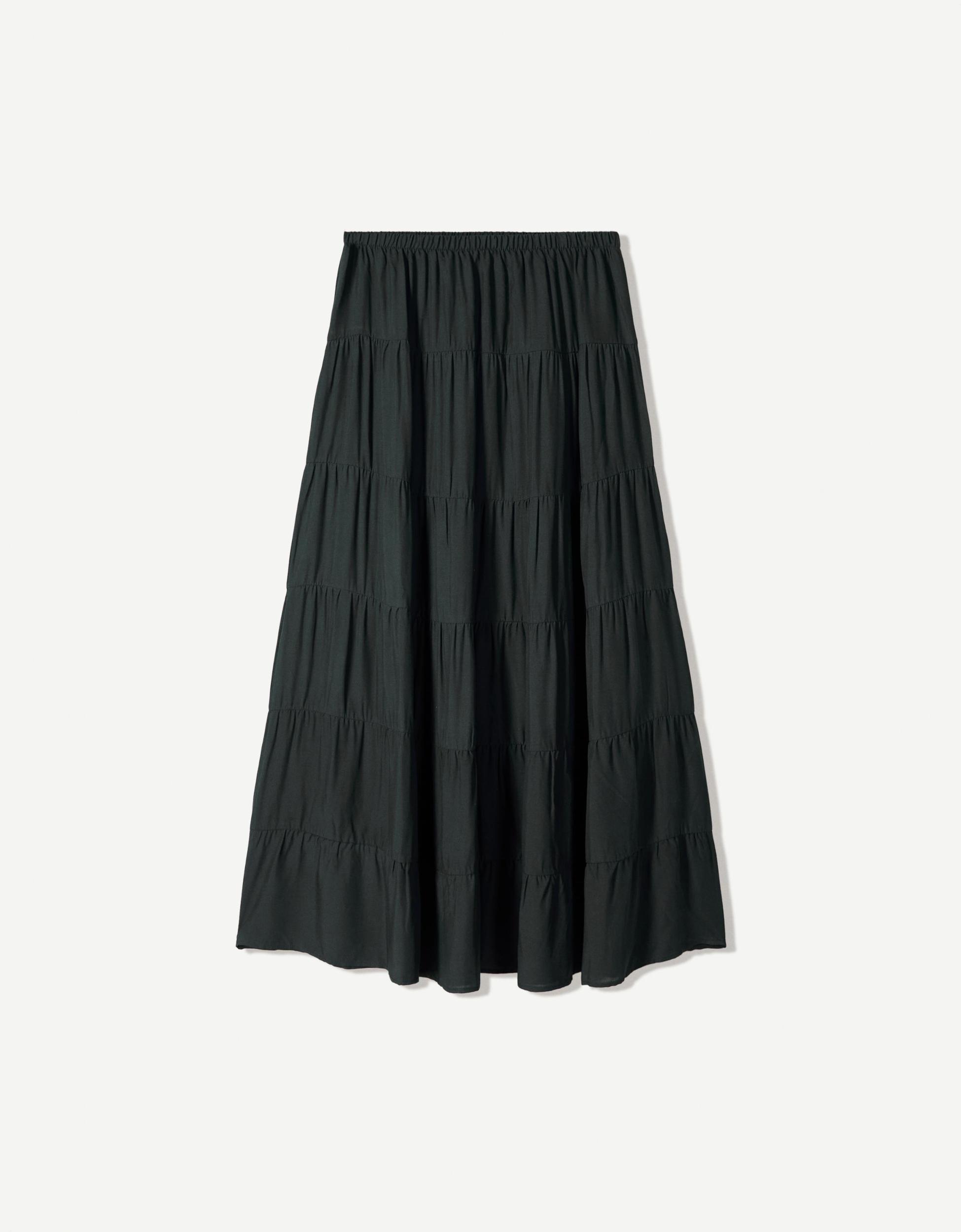 Rustic midi skirt Product Image