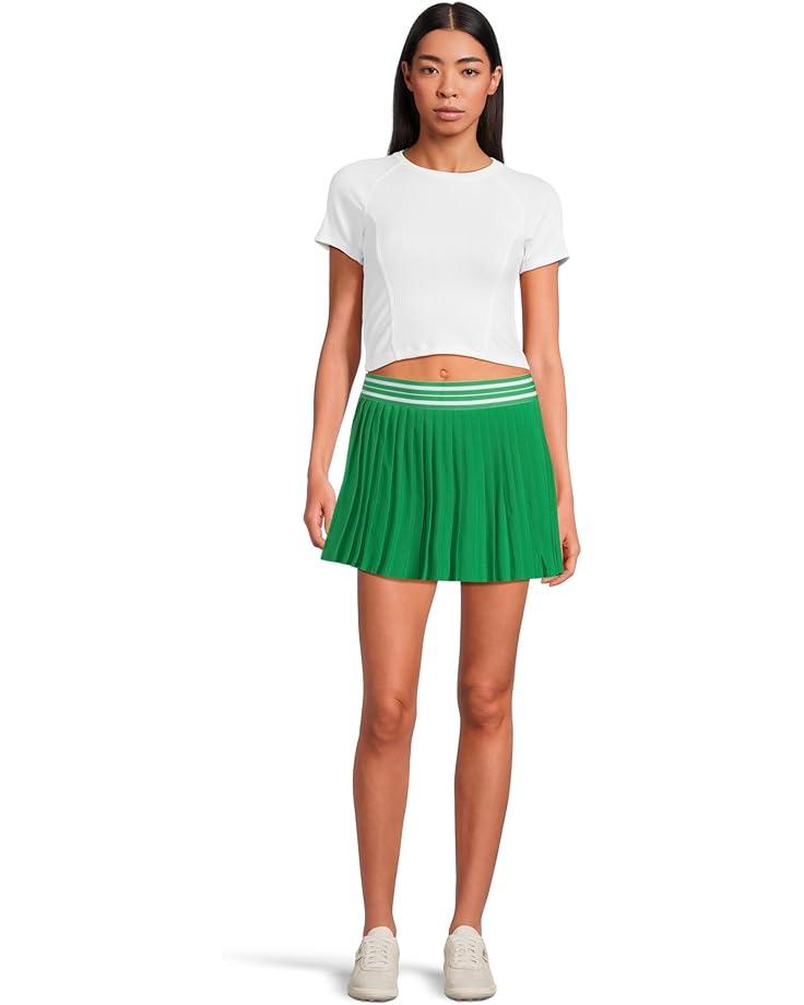 Women's Beyond Yoga If You Pleats Tipped Elastic Mini Skirt Product Image