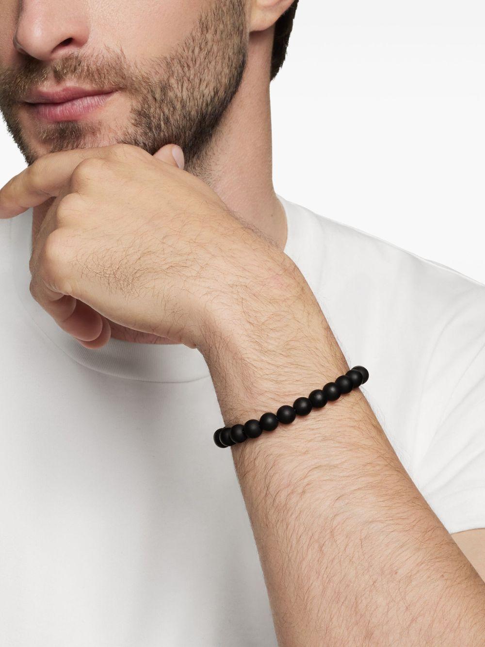 sterling silver Spiritual Beads bracelet (8mm) Product Image