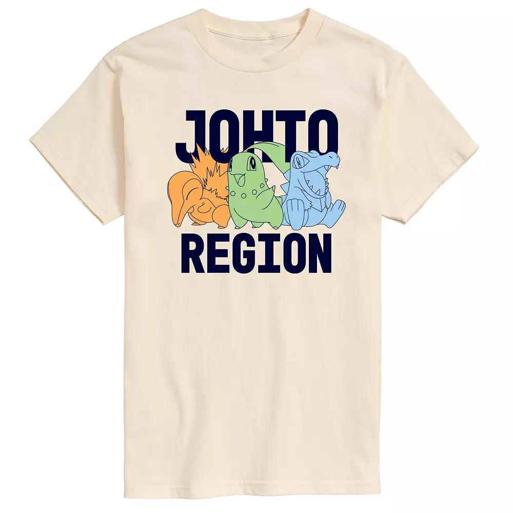 Men's Pokemon Johto Graphic Tee,  Product Image