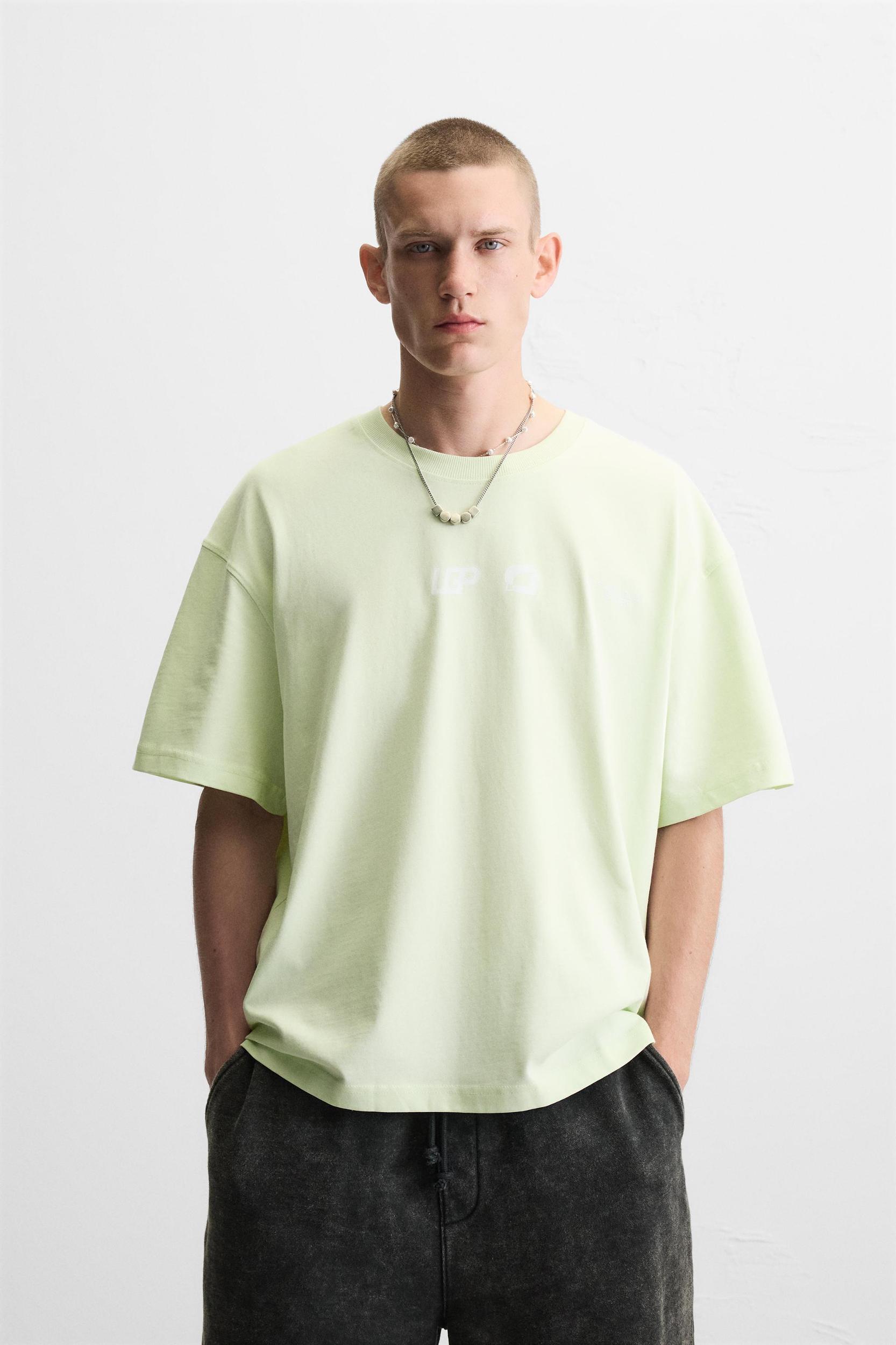 PRINTED TEXT T-SHIRT Product Image