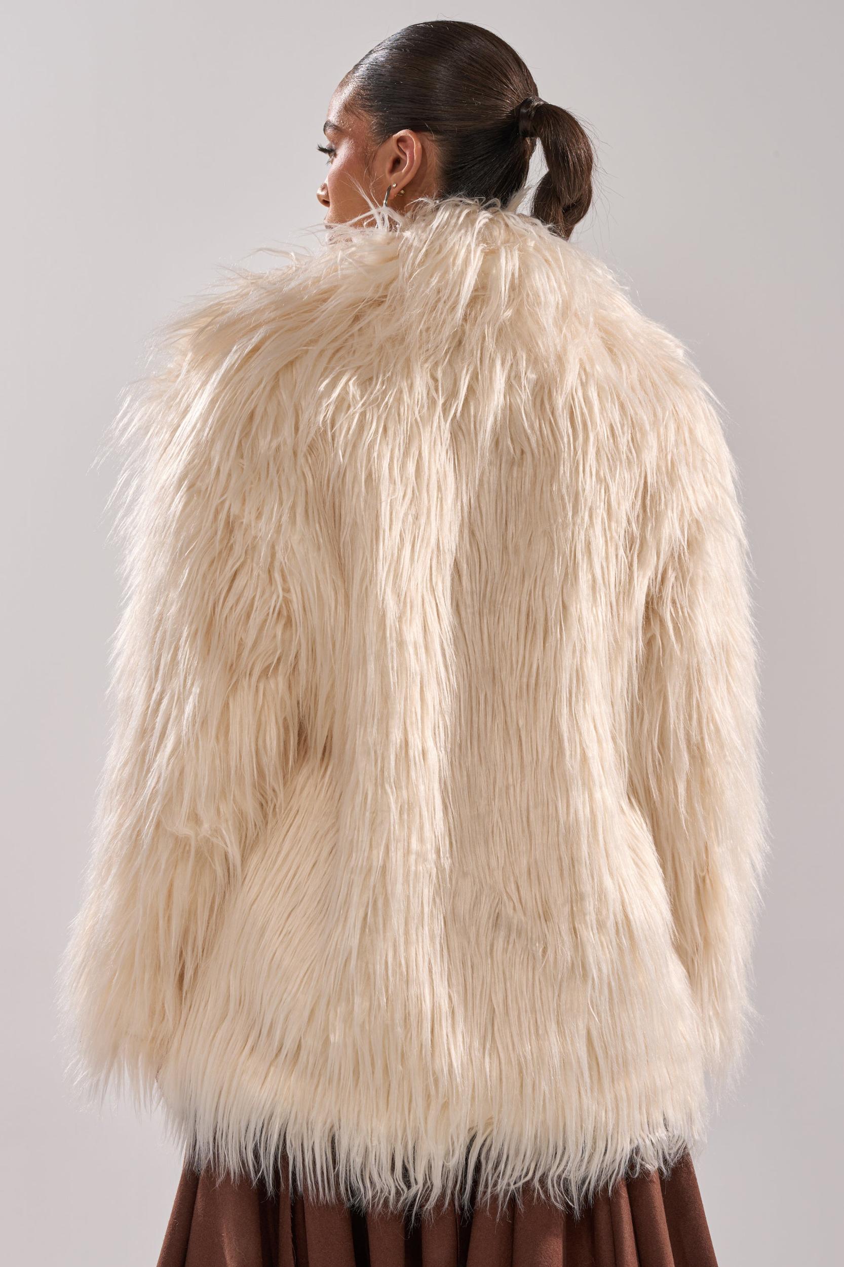 PARK CITY FAUX FUR COAT Product Image