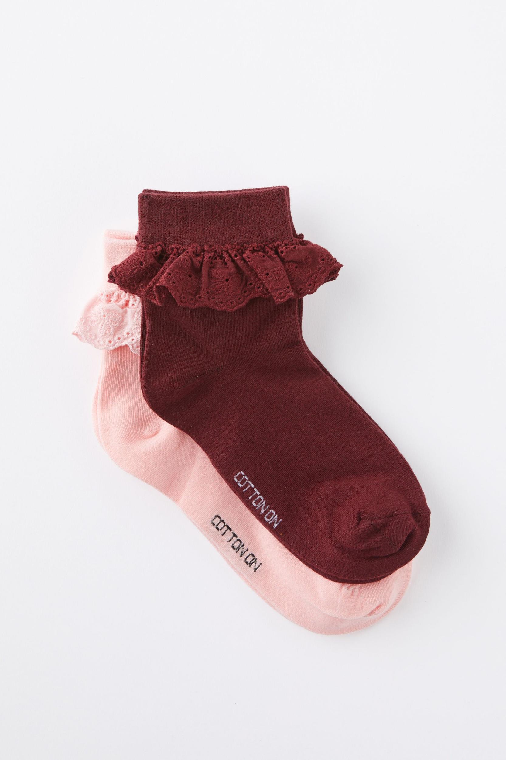 The Perfect Pair Pretty Frill Sock Product Image