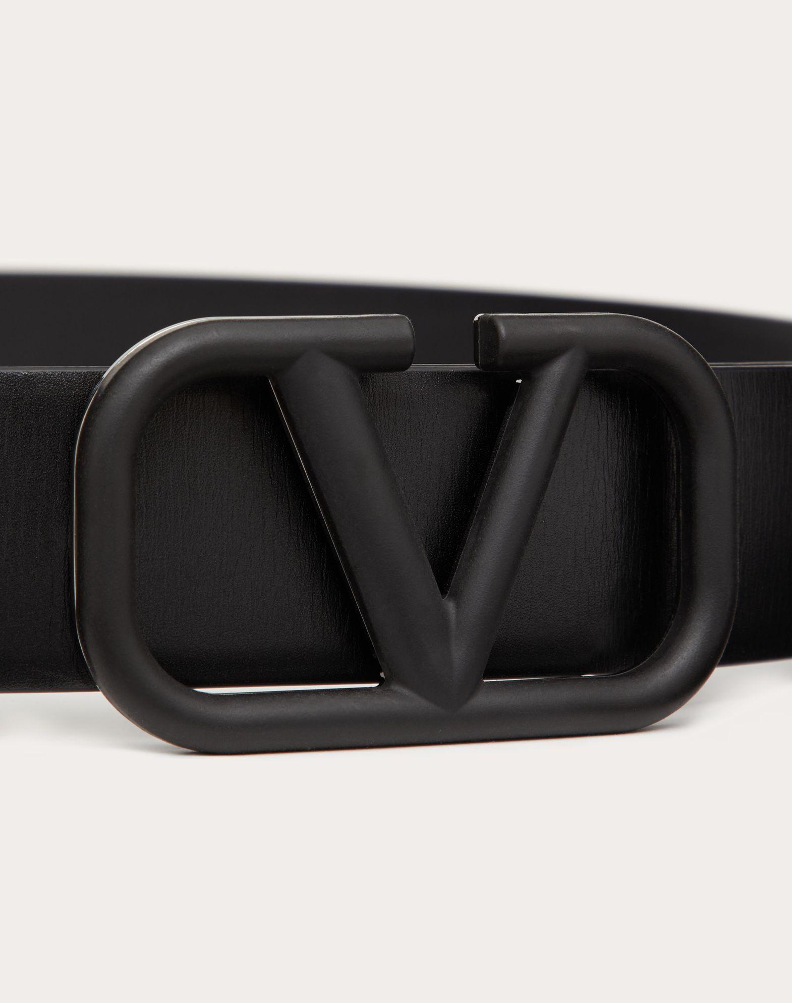 VLOGO SIGNATURE CALFSKIN BELT Product Image