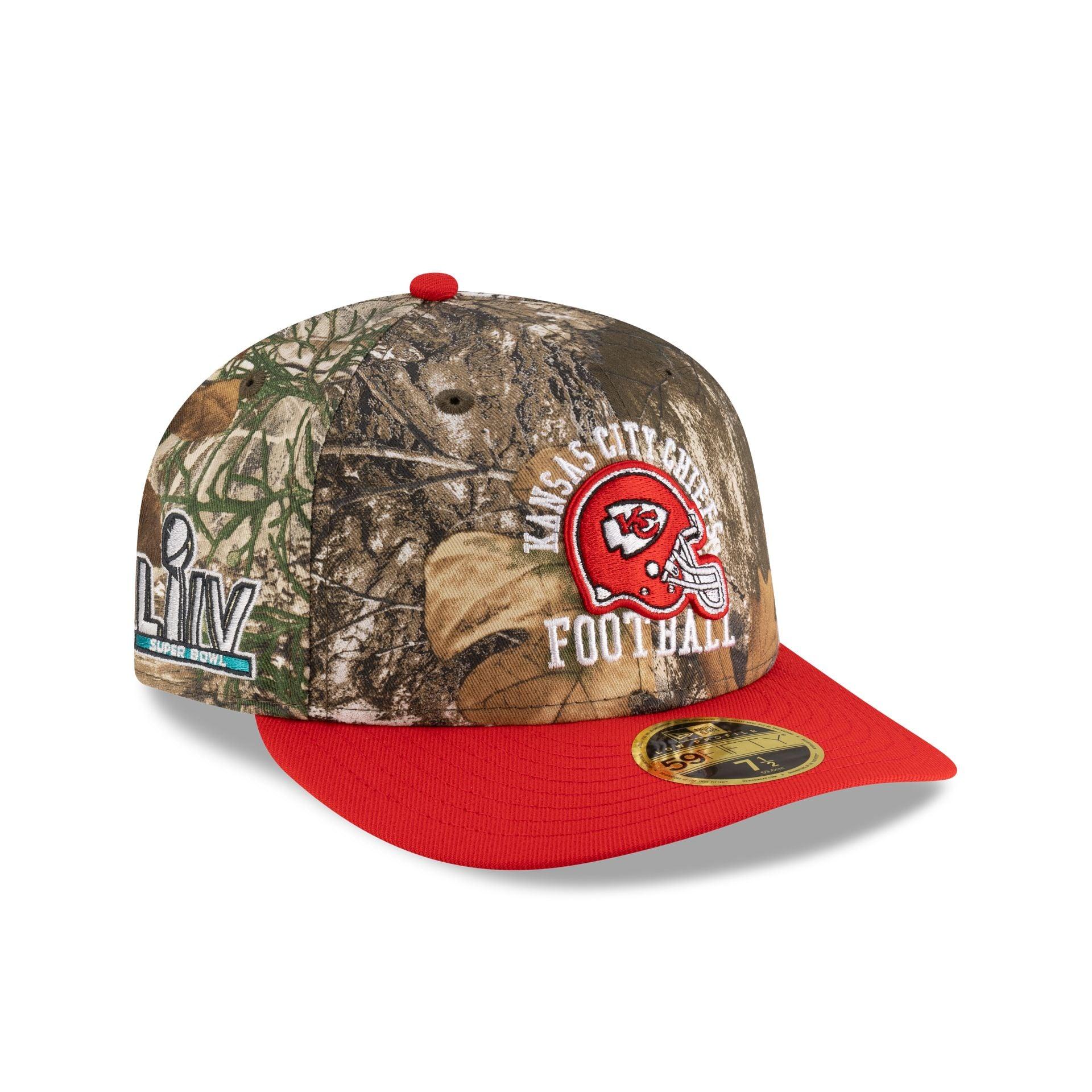 Just Caps Realtree Kansas City Chiefs Low Profile 59FIFTY Fitted Hat Male Product Image
