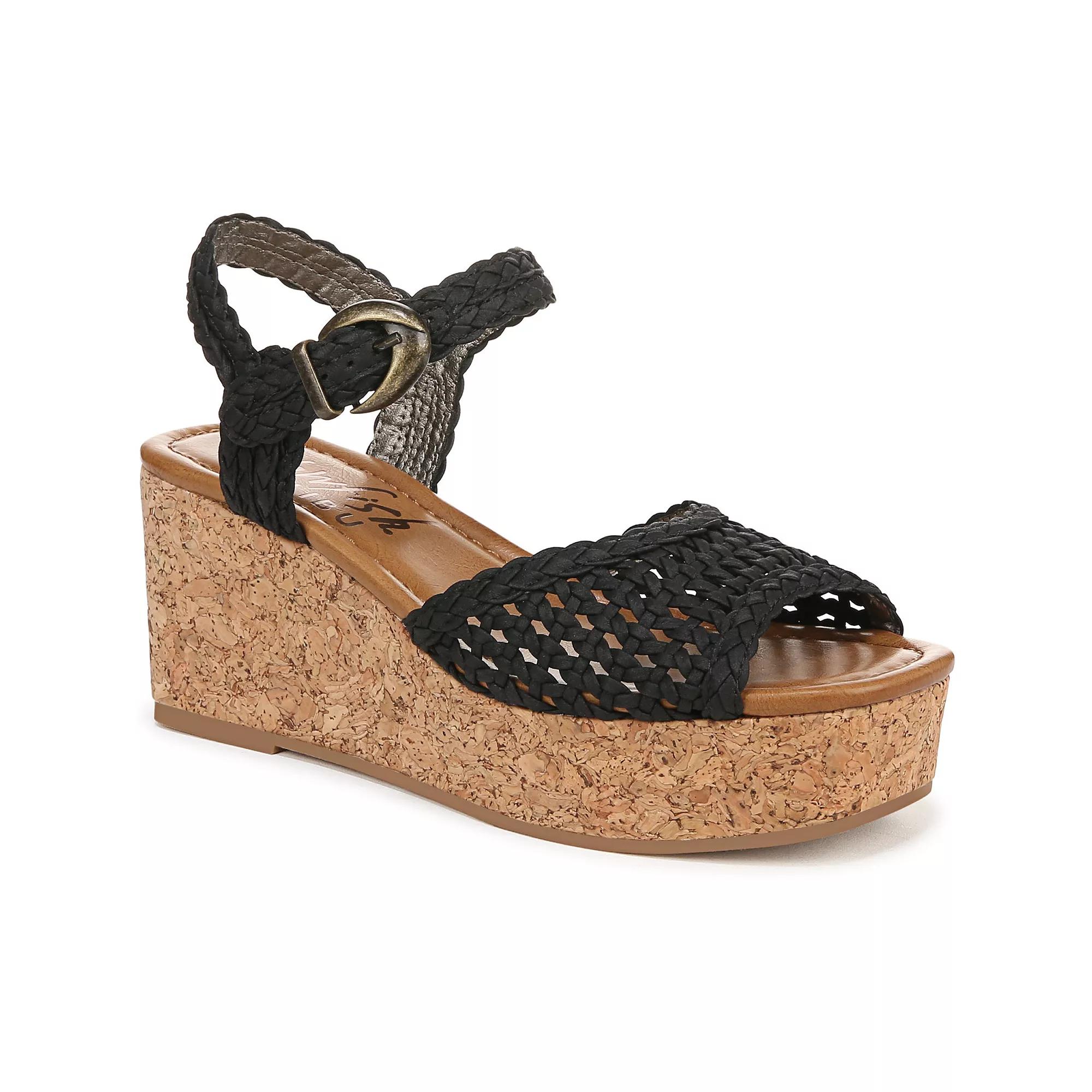 Blowfish Malibu Aric Women's Wedge Sandals, Size: 9, Black Product Image