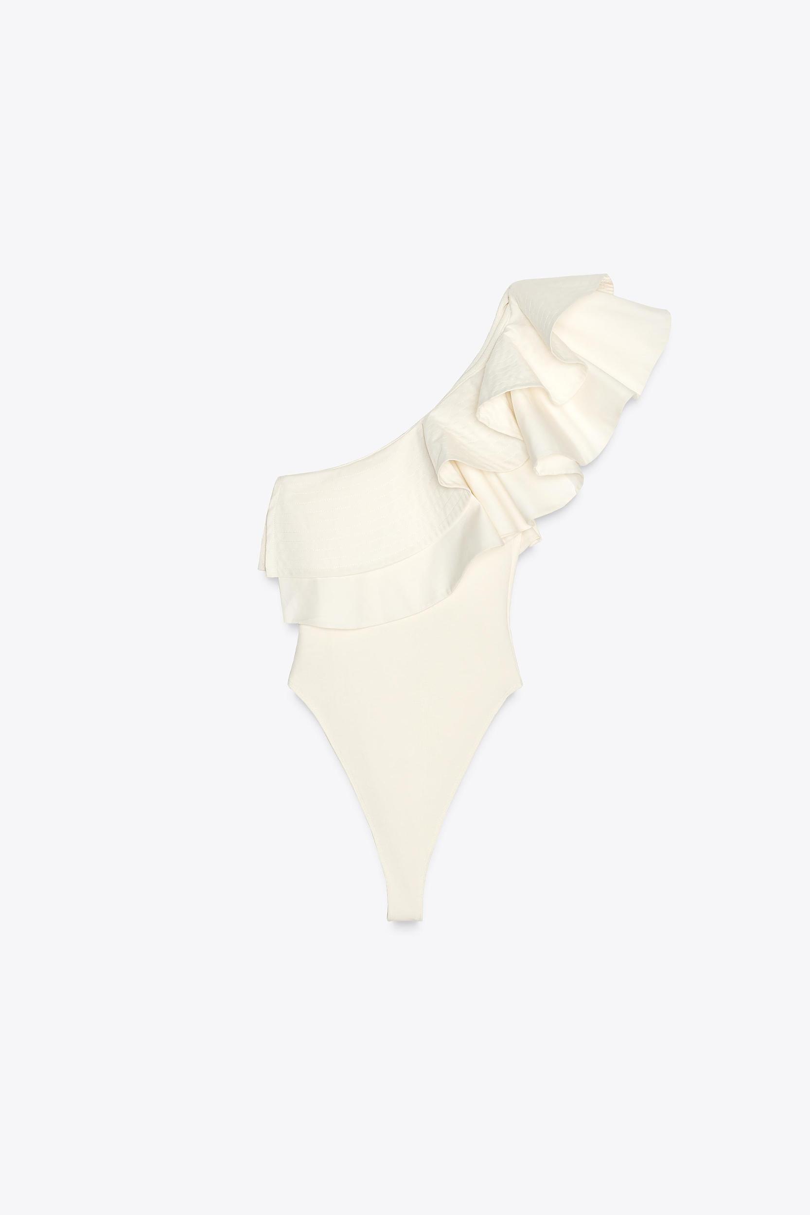 COMBINED ASYMMETRIC BODYSUIT Product Image