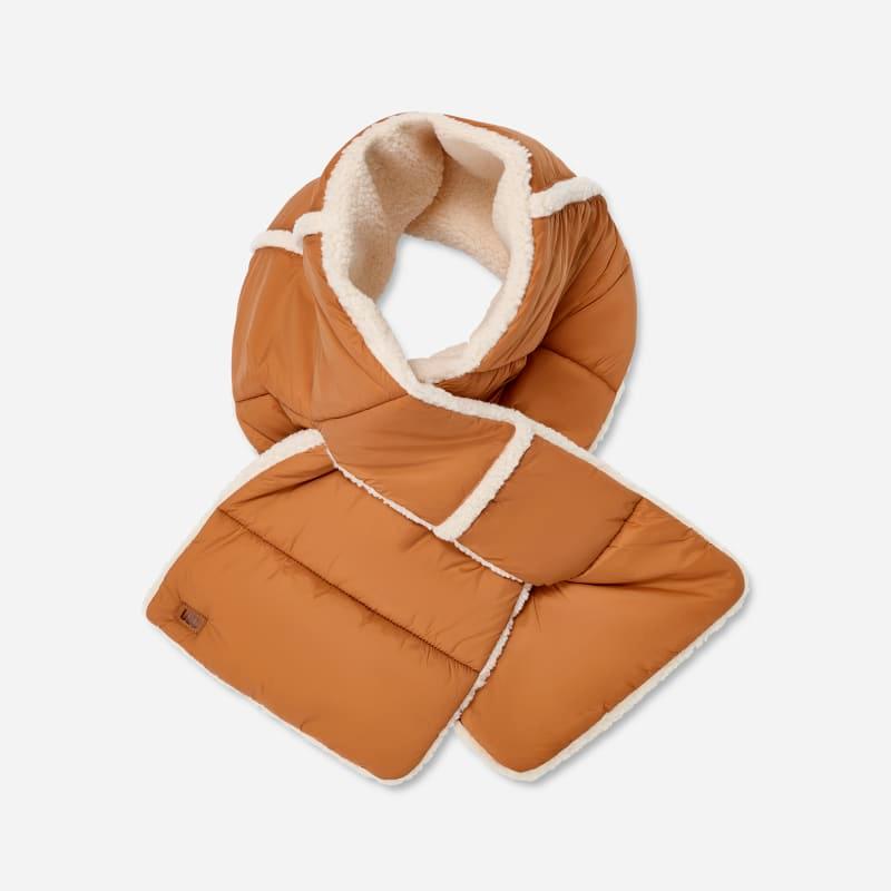 UGG Womens AW UGGfluff Rev Scarf Nylon/Fleece/Recycled Materials Scarves Product Image