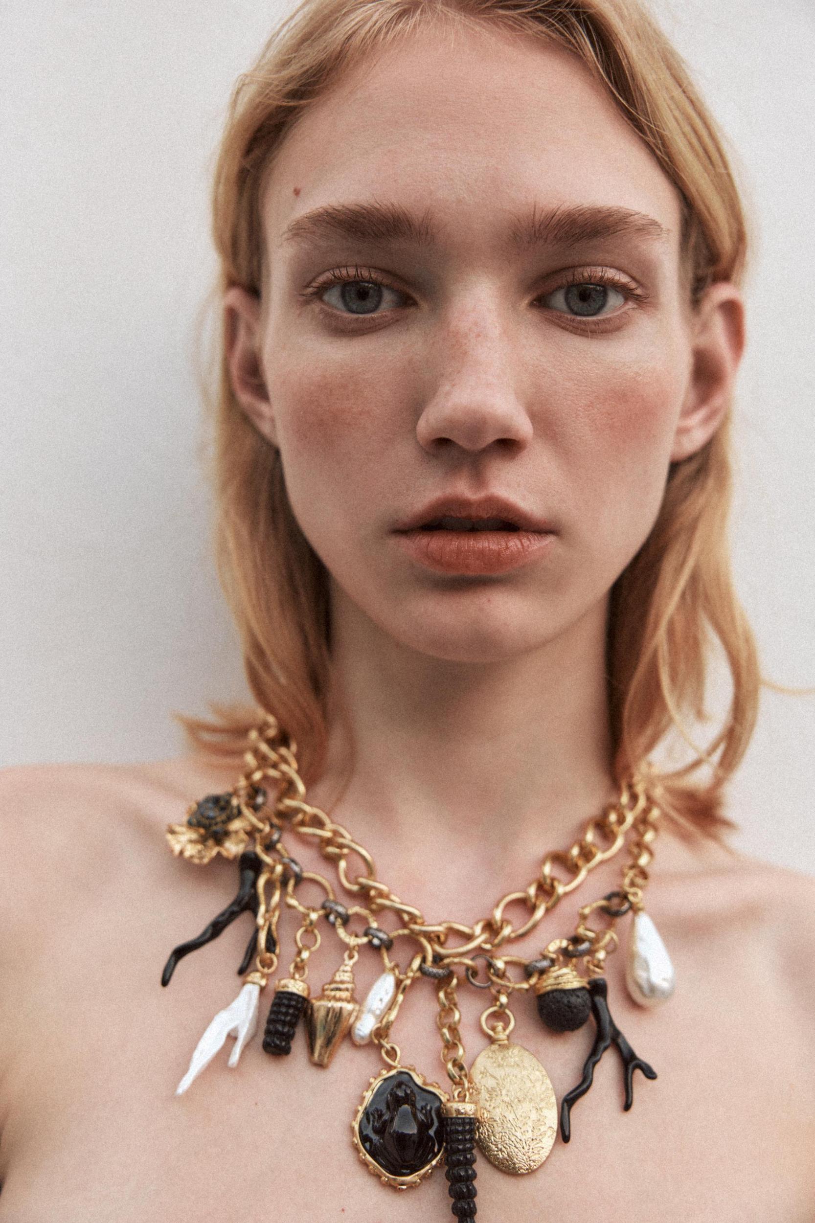 PACK OF 2 MEDALLION AND CHARM NECKLACES Product Image