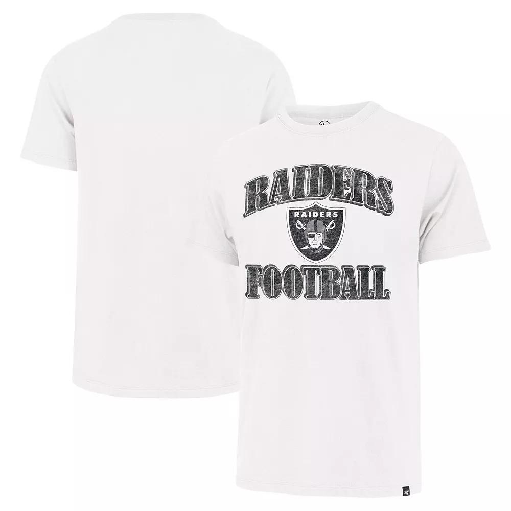 Mens 47 White Las Vegas Raiders Overrun Franklin T-Shirt Product Image