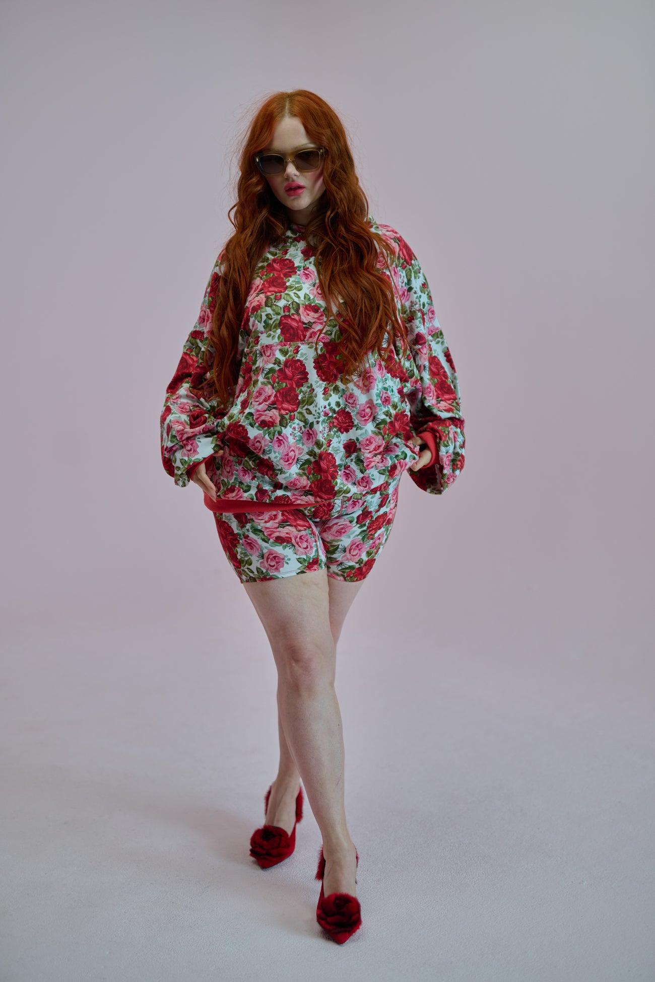 Roses Are Red Pillow Short Set Product Image