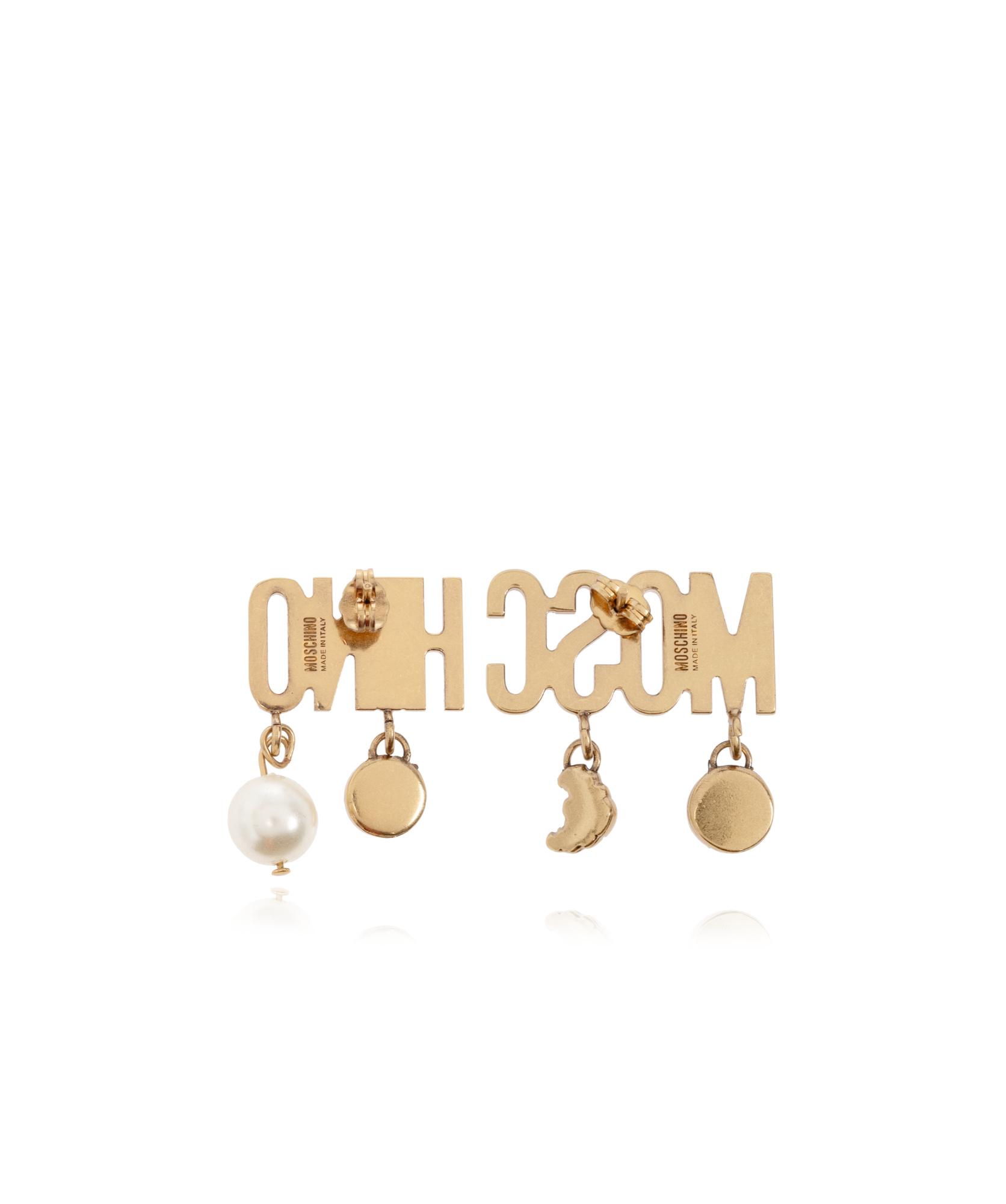 logo-lettering earrings Product Image