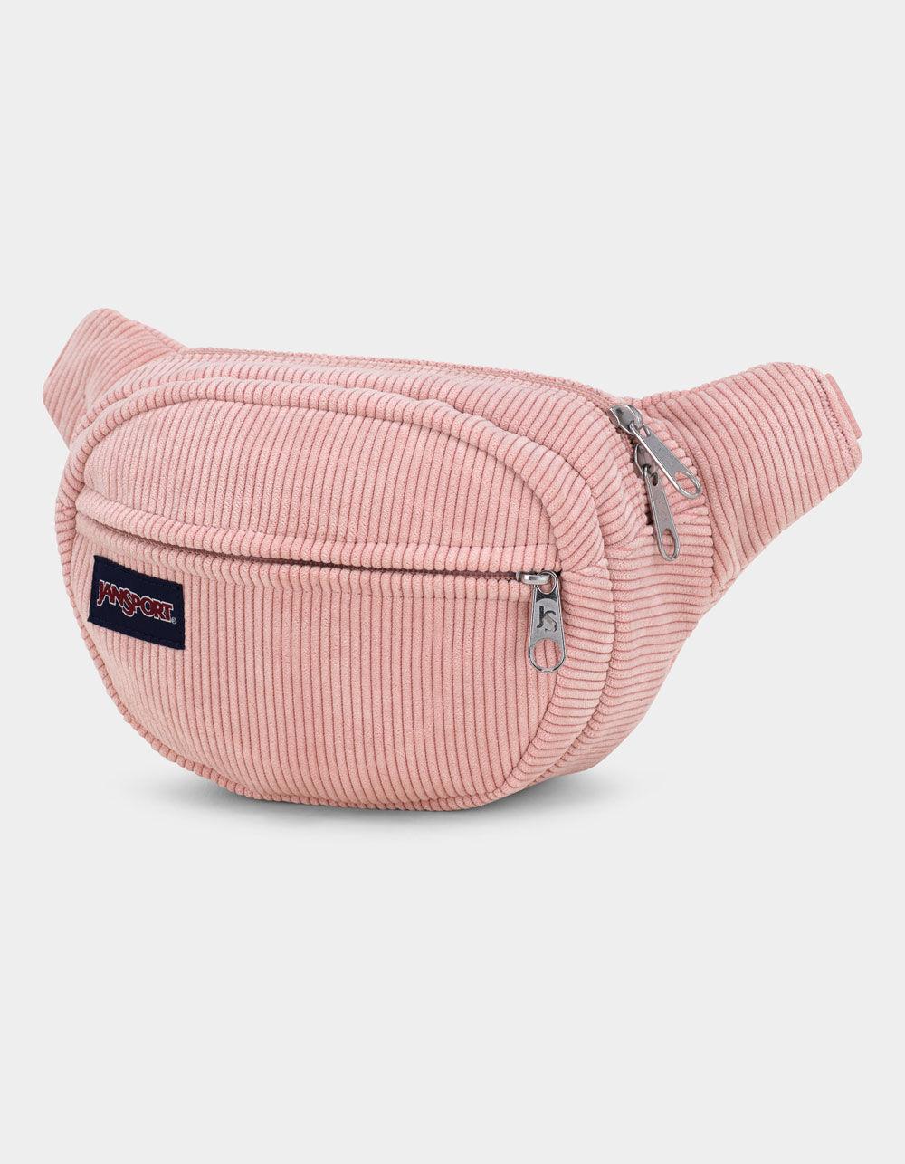 JANSPORT Fifth Avenue FX Corduroy Fanny Pack - PINK Product Image