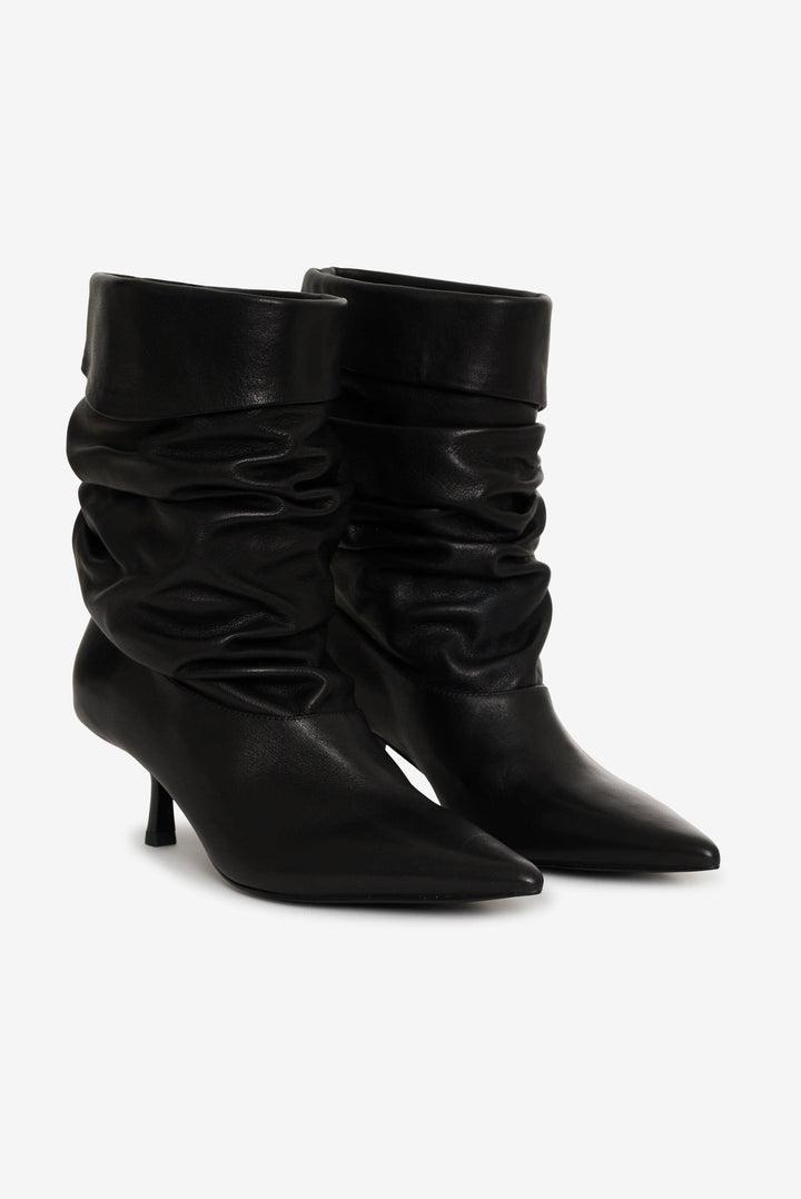 Verbana Slouch Boot — Black Product Image