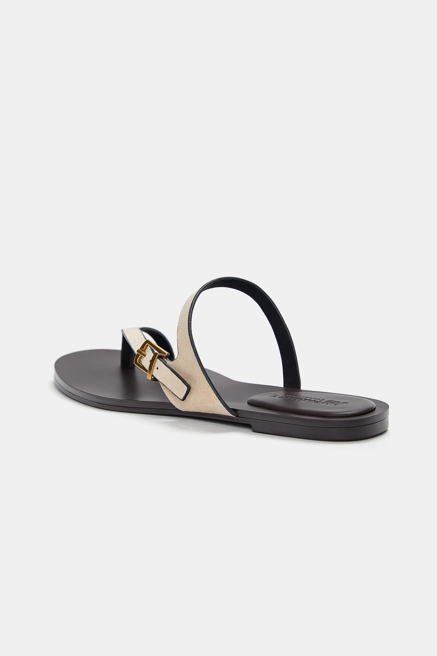 Flat sandals with straps Product Image