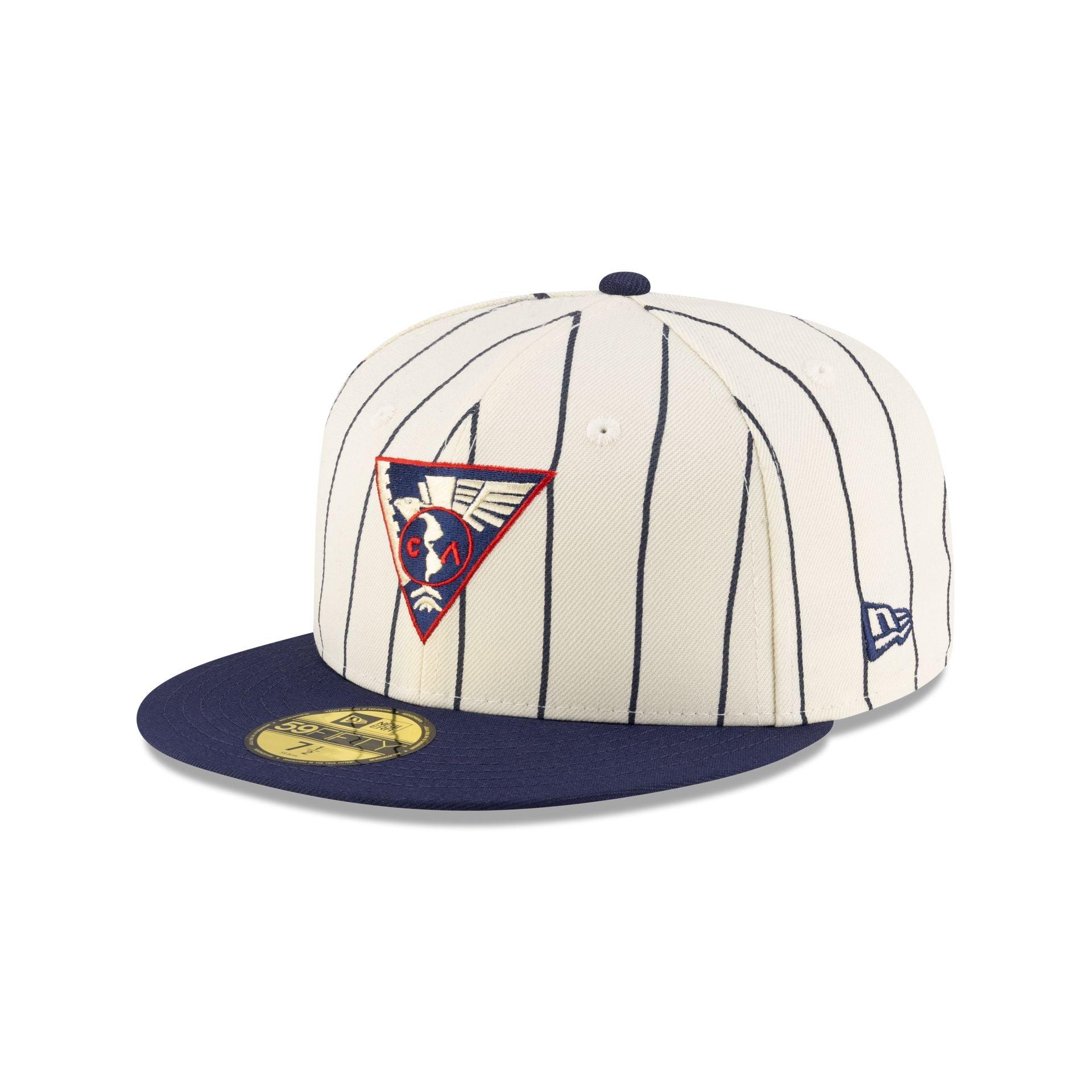 Cruz Azul Retro Pinstripe 59FIFTY Fitted Hat Male Product Image