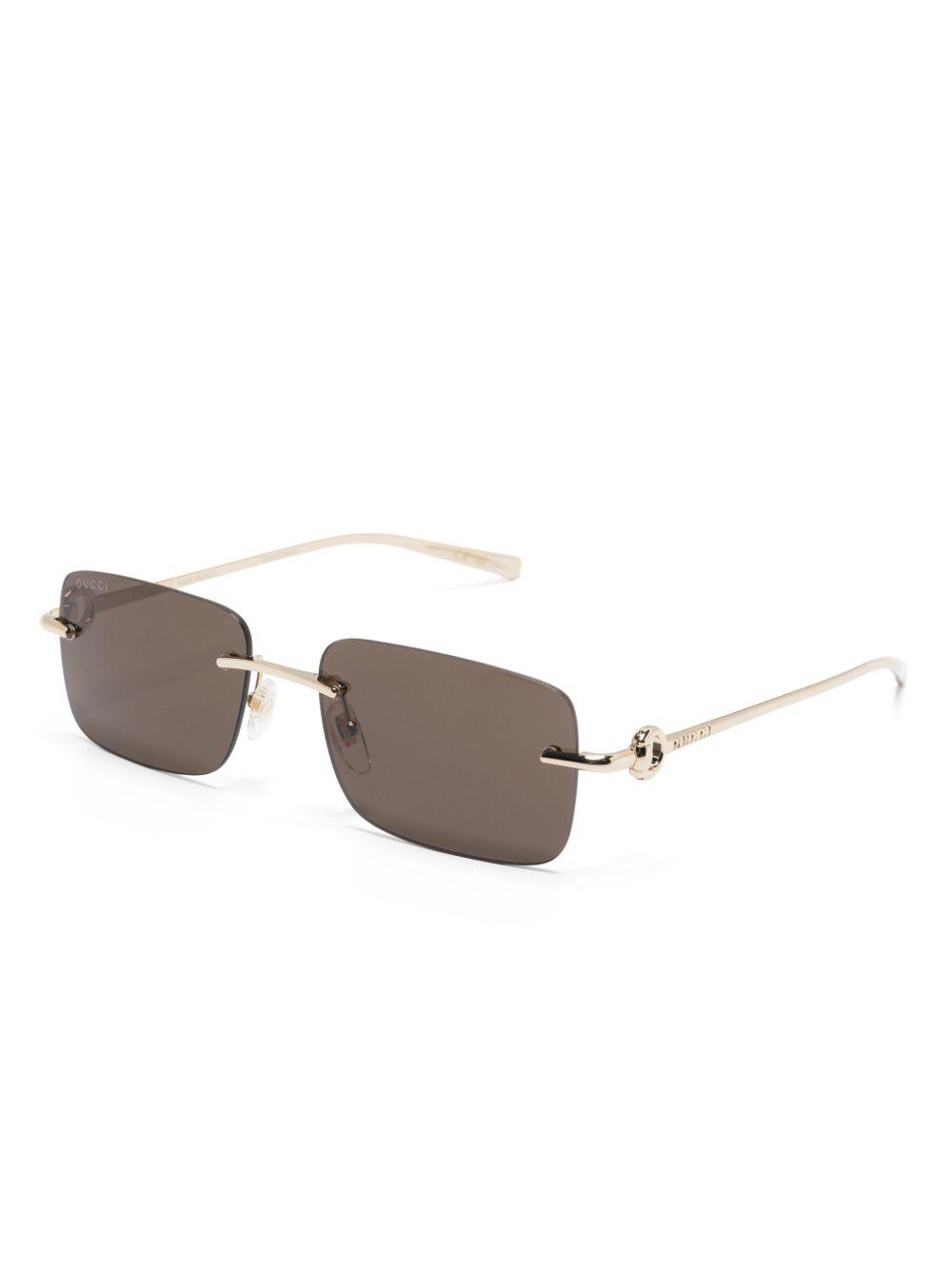 rectangle-frame sunglasses Product Image