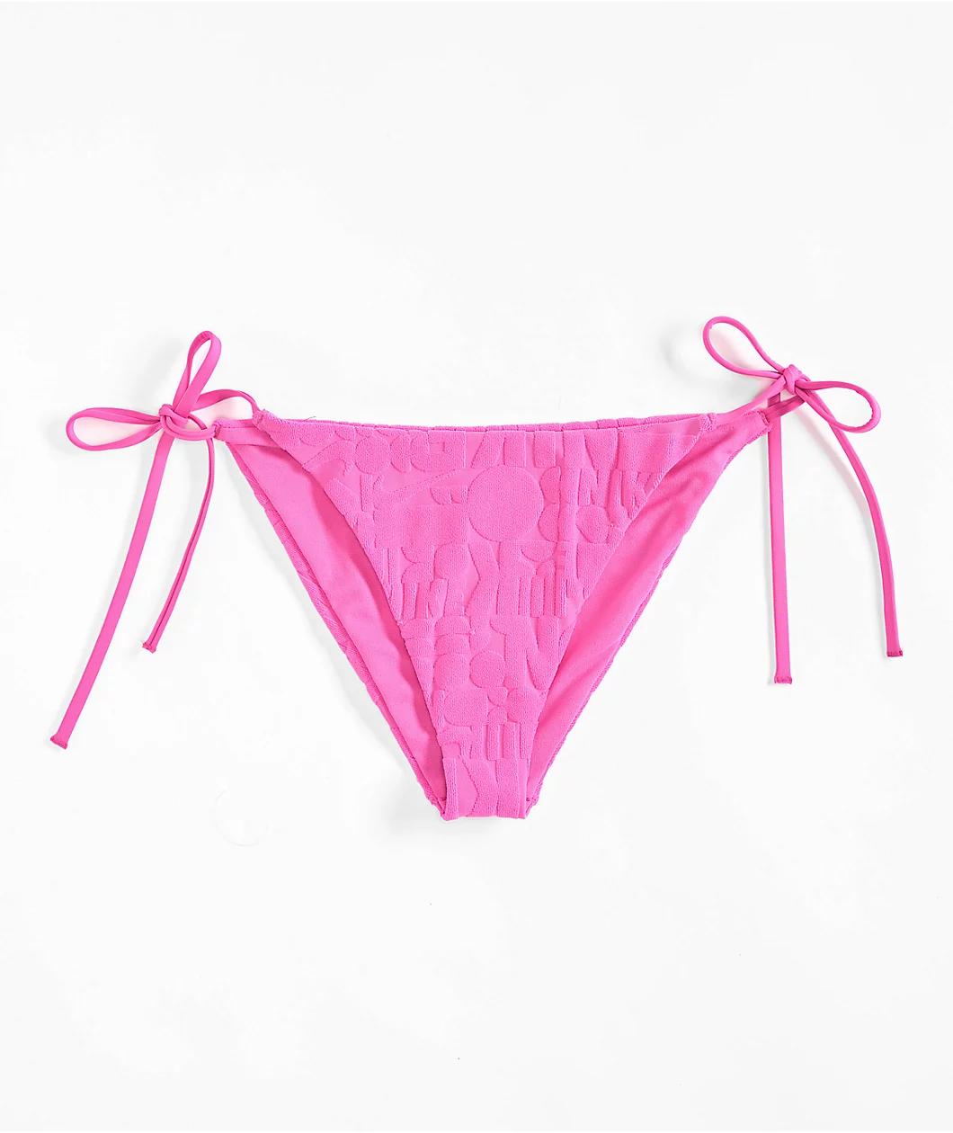 Nike Retro Flow Pink High Leg Bikini Bottom Product Image
