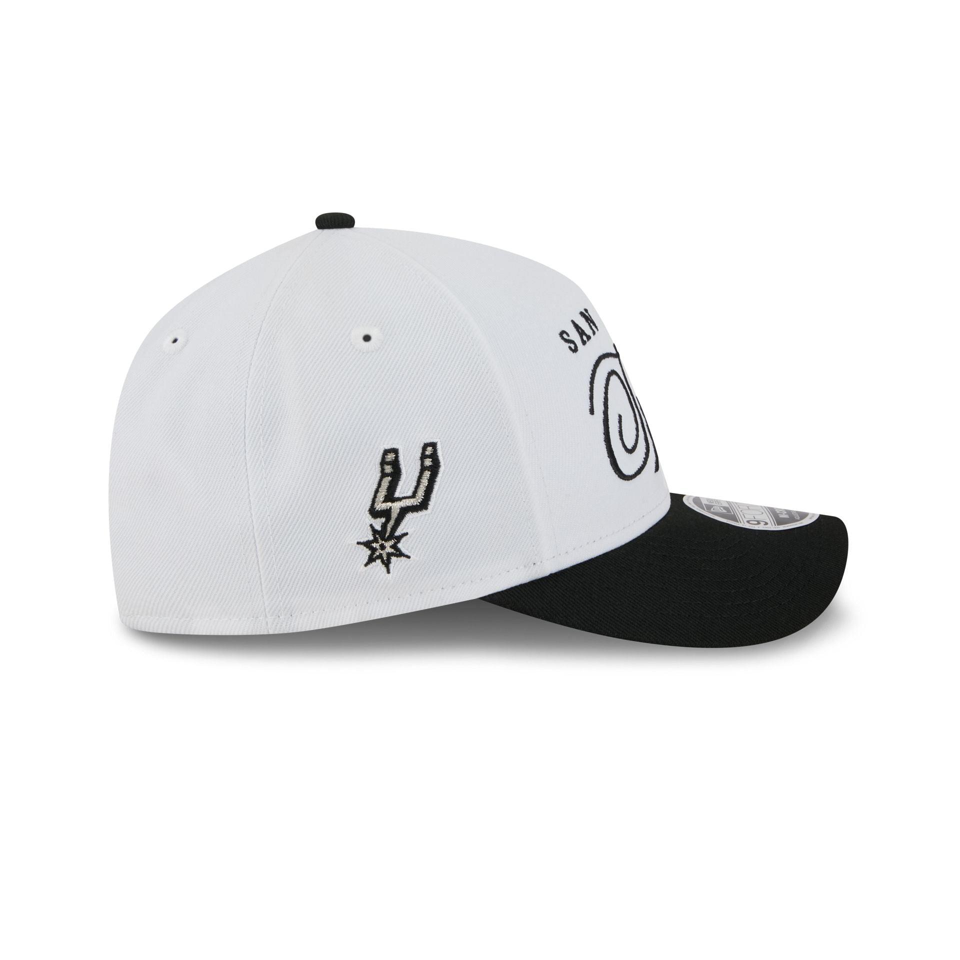 San Antonio Spurs 2025 Draft 9FORTY M-Crown A-Frame Snapback Hat Male Product Image