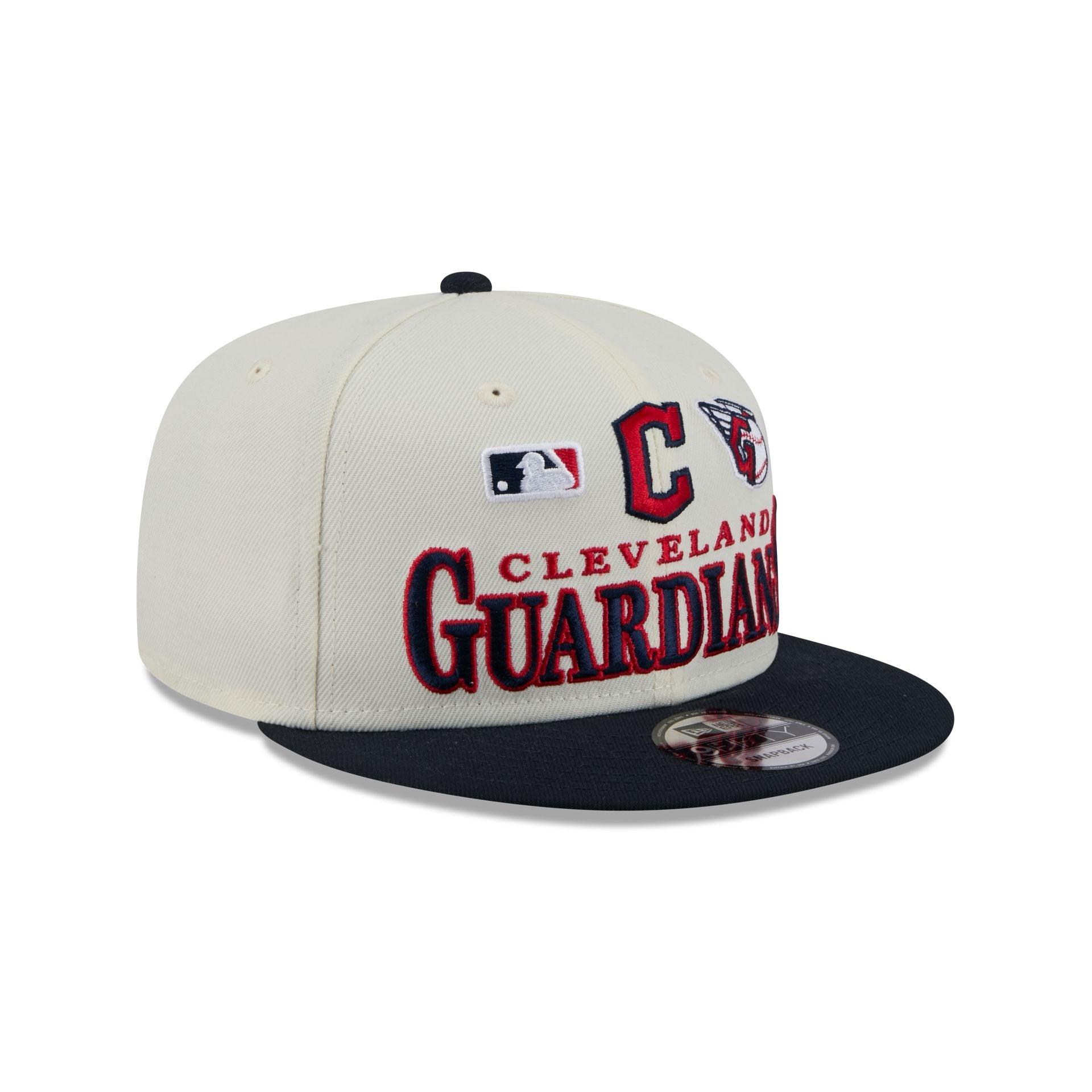 Cleveland Guardians Archive 9FIFTY Snapback Hat Male Product Image