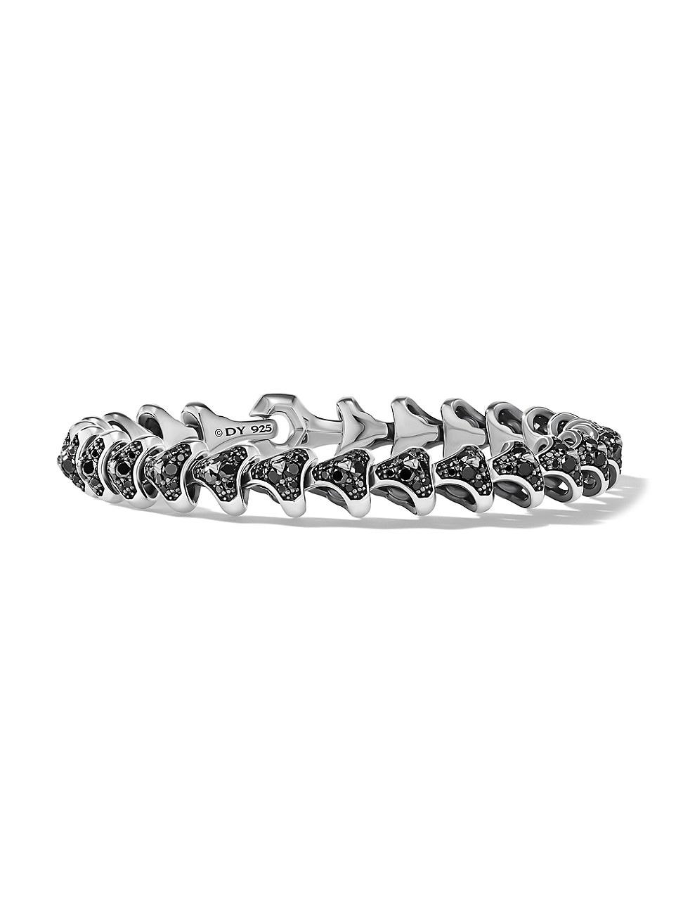 Mens Armory Link Bracelet in Sterling Silver Product Image