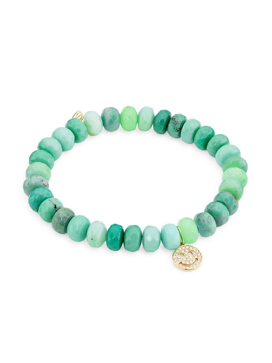 Womens Icon 14K Yellow Gold, Diamonds Opa Bracelet Product Image