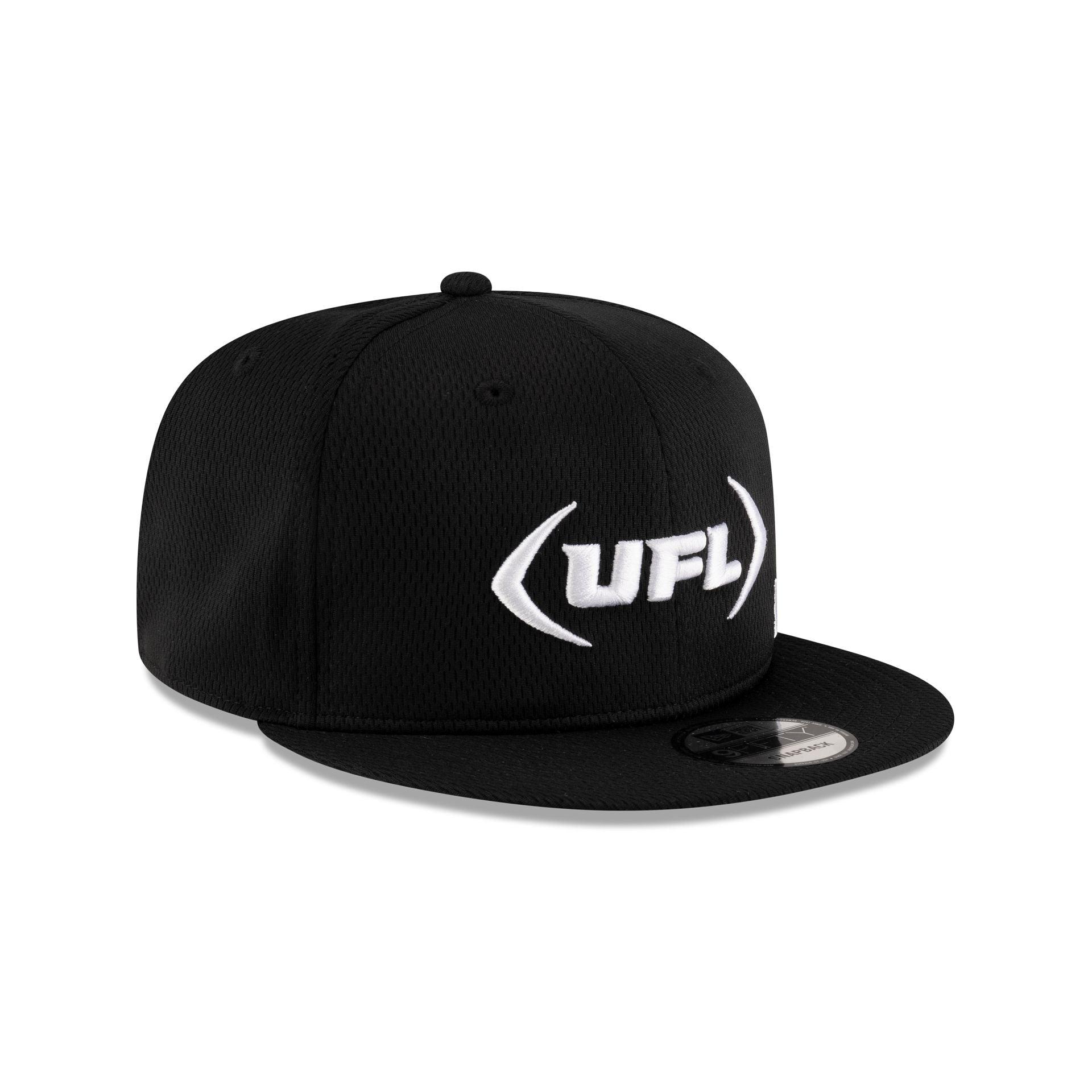 UFL Black 9FIFTY Snapback Hat Male Product Image